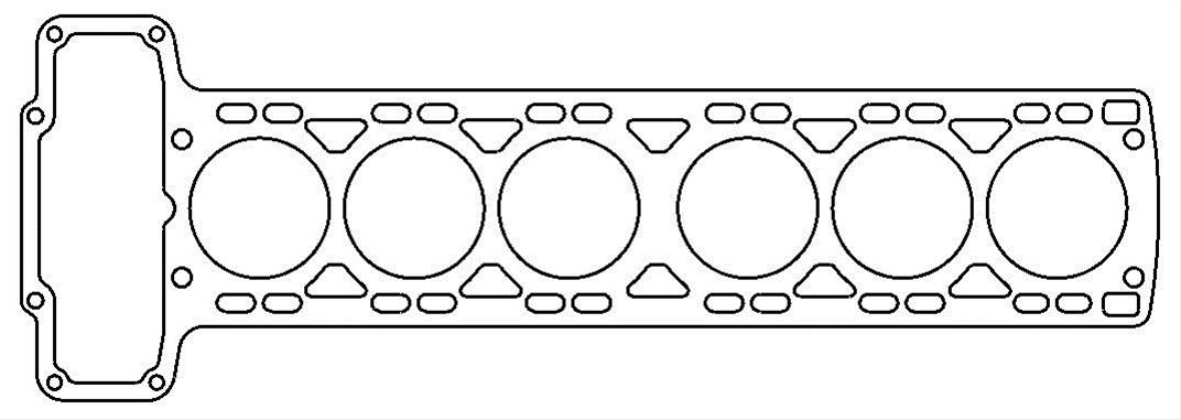 Cometic Jaguar 3.4L XK6 .043in CFM Cylinder Head Gasket - 83mm Bore