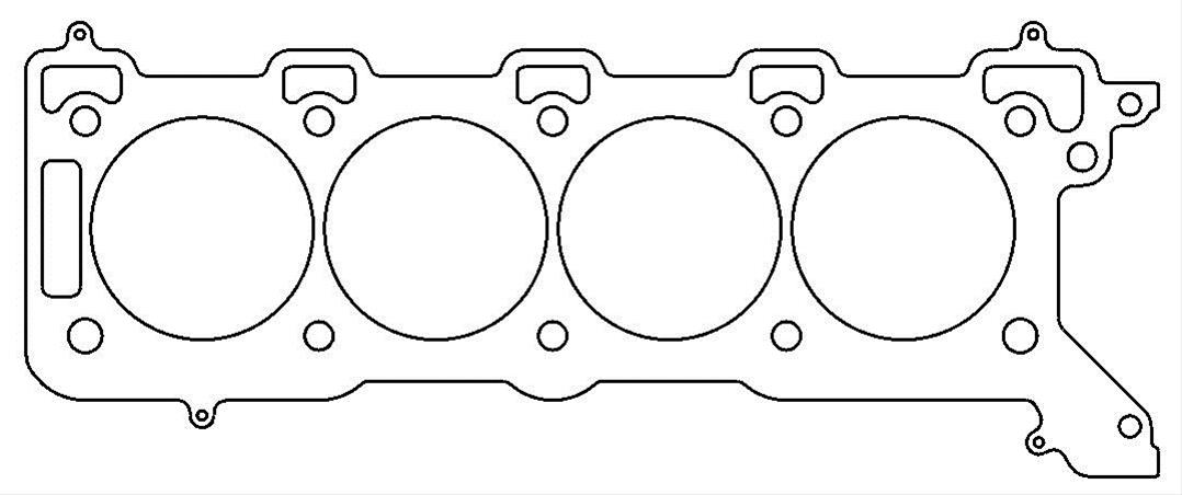 Cometic Jaguar AJ26/AJ26S/AJ27/AJ27S/AJ28/AJ33/AJ33S .080in MLS Cylinder Head Gasket-93mm Bore-RHS
