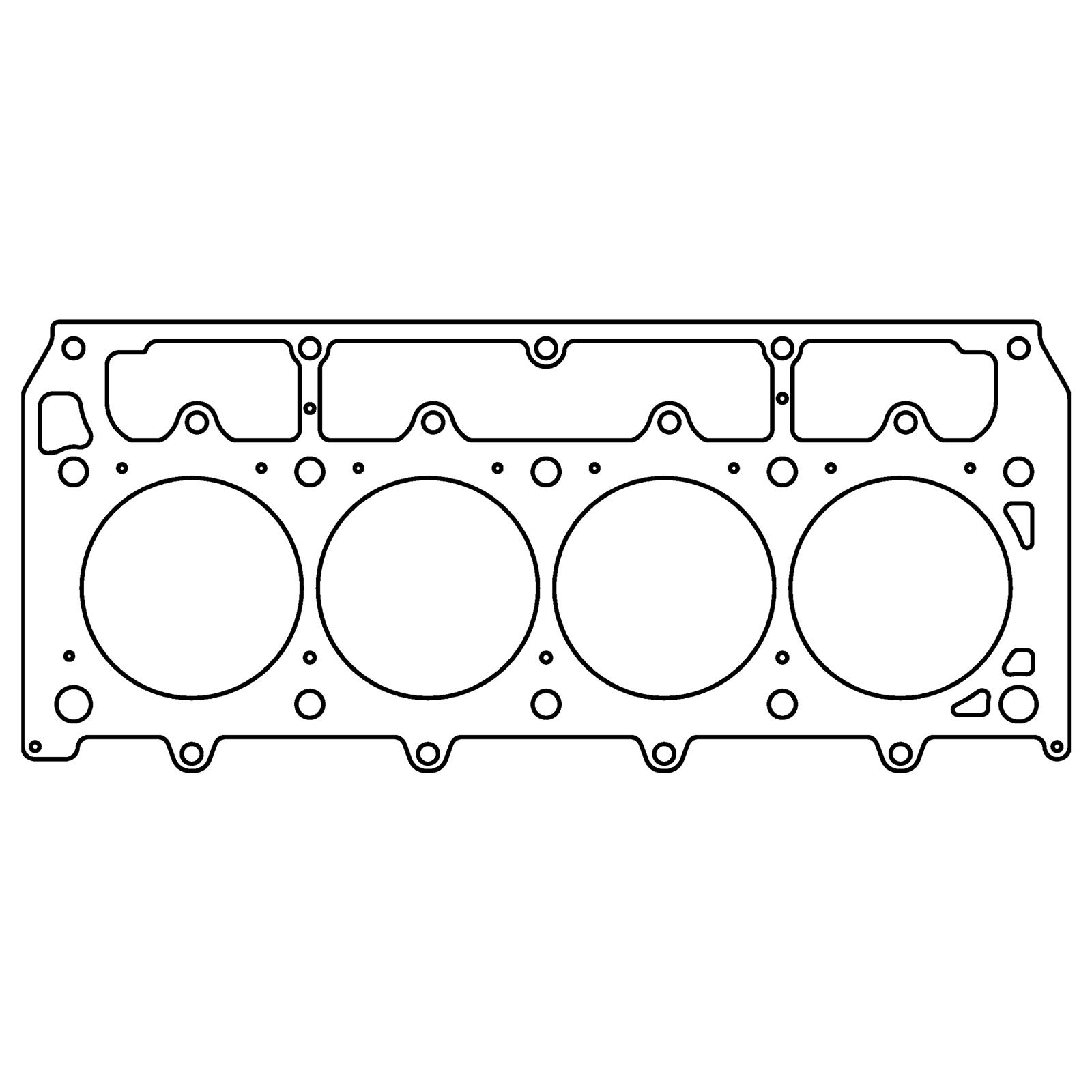 Cometic GM LSX LHS 4.1in Bore .052in MLX 4-Layer Head Gasket