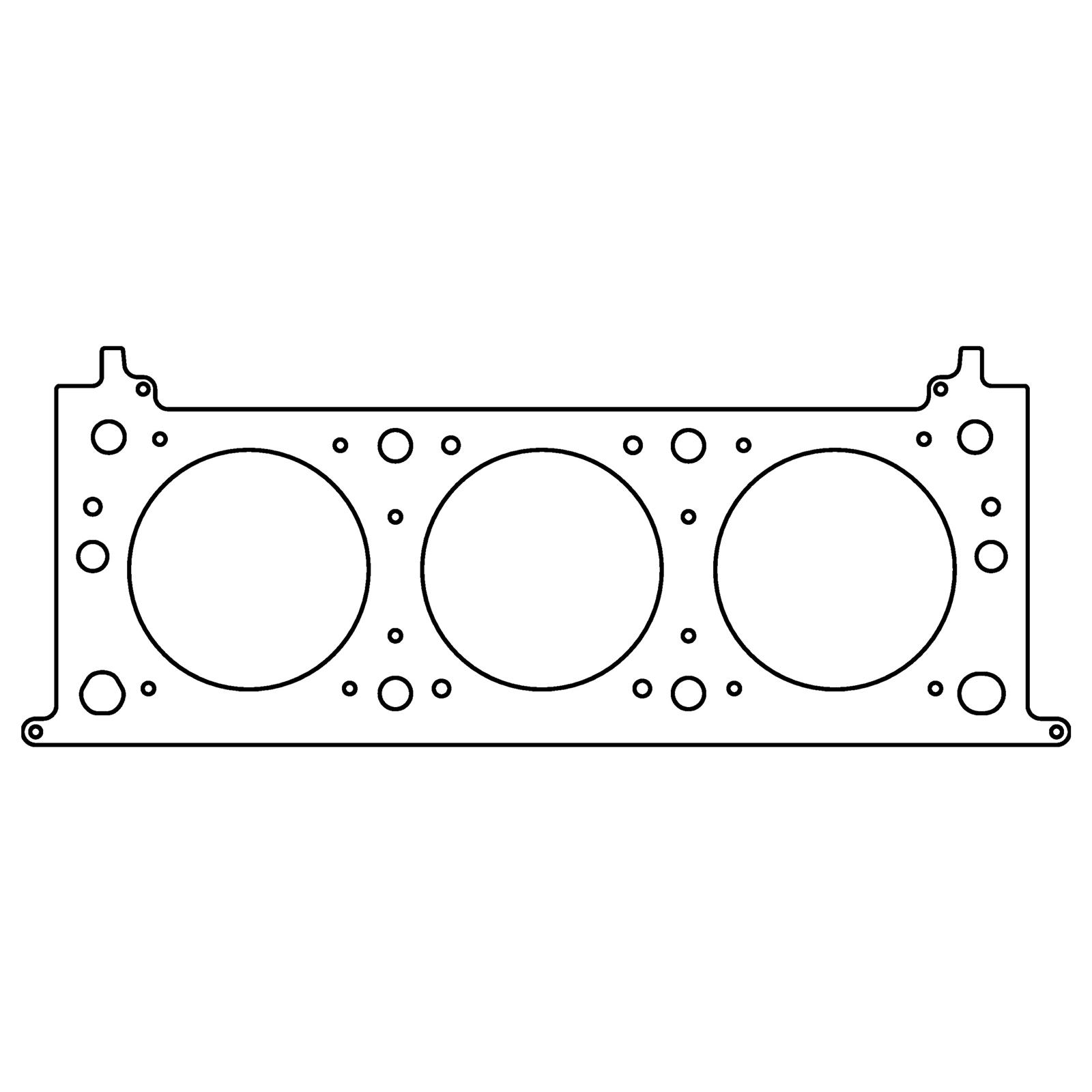 Cometic GM L82/LG8 Gen-3 60 Degree V6 .045in MLS Cylinder Head Gasket - 91mm Bore