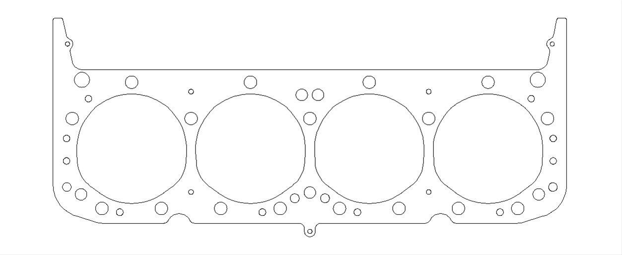 Cometic Chevy Gen1 Small Block V8 .045in MLS Cylinder Head Gasket - 4.100in Bore