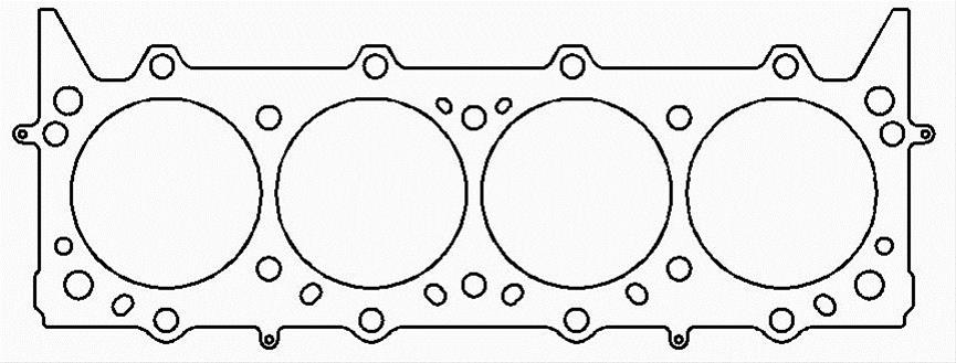 Cometic AMC 390/401 Gen-3 V8 .051in MLS Cyl Head Gasket-4.380in Bore-With Indy Heads-18 Bolt Head