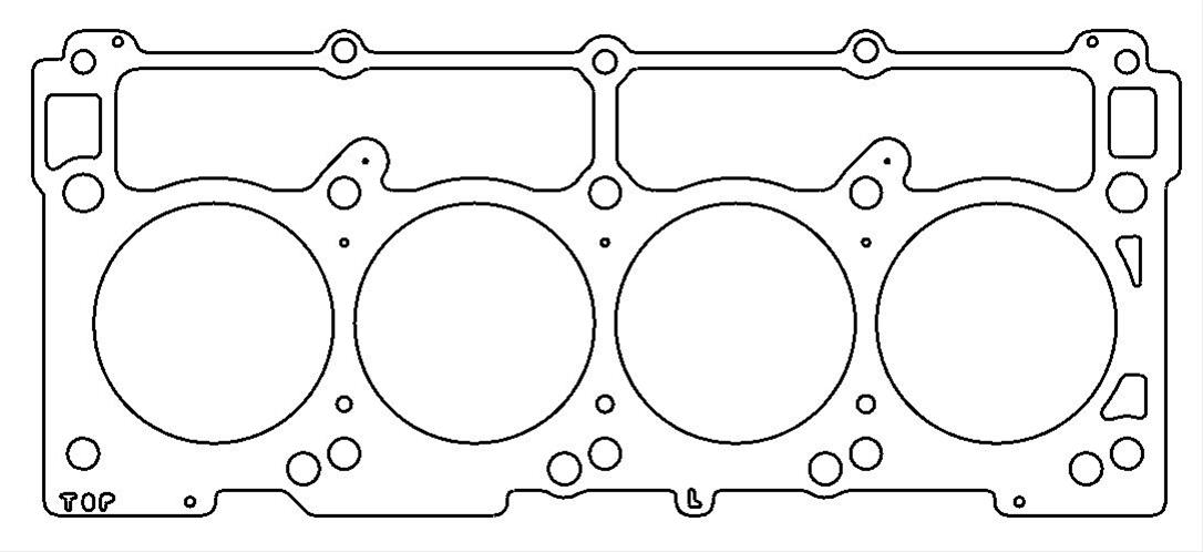 Cometic Chrysler 5.7L Gen-3 Hemi .036in MLS Cylinder Head Gasket - 3.950in Bore - LHS