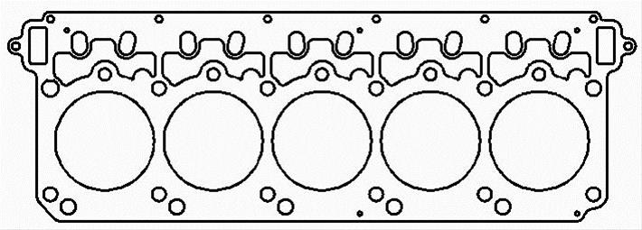 Cometic Chrysler ZB II Viper .040in MLX Cylinder Head Gasket - 4.125in Bore - 9/16in Studs