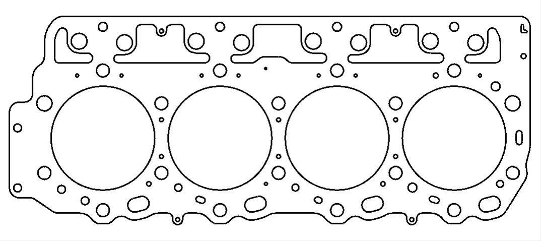 Cometic GM LB7/LLY/LBZ/LMM/LGH/LML Duramax .070in MLS Cylinder Head Gasket - 4.100in Bore - LHS