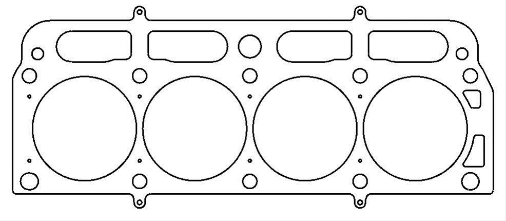 Cometic GM 1998-2003 L43/LN2 Gen-2 122 .051in MLS Cylinder Head Gasket - 93mm Bore
