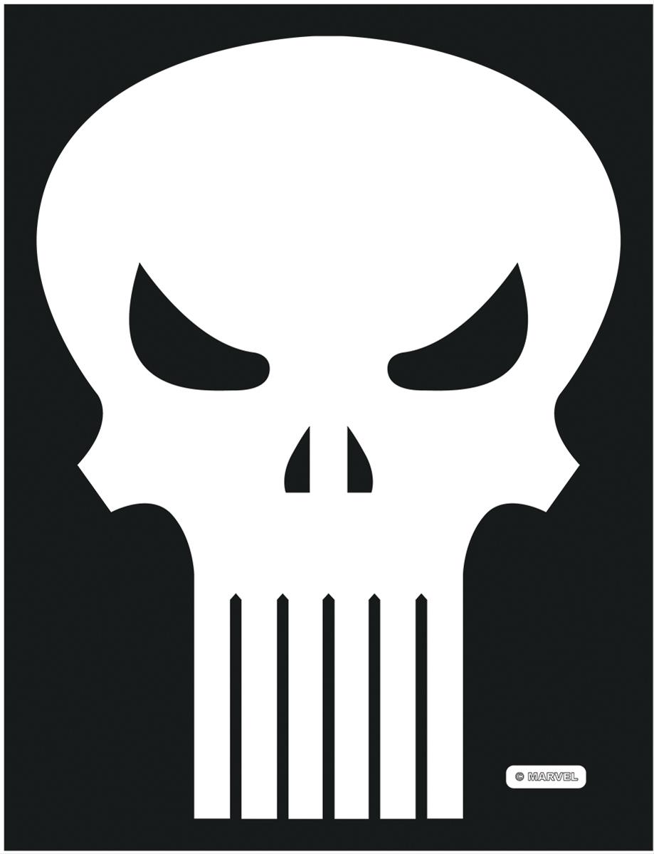The Punisher Logo 225-135 Cake Topper | JB Cookie Cutters, image size:919x1200