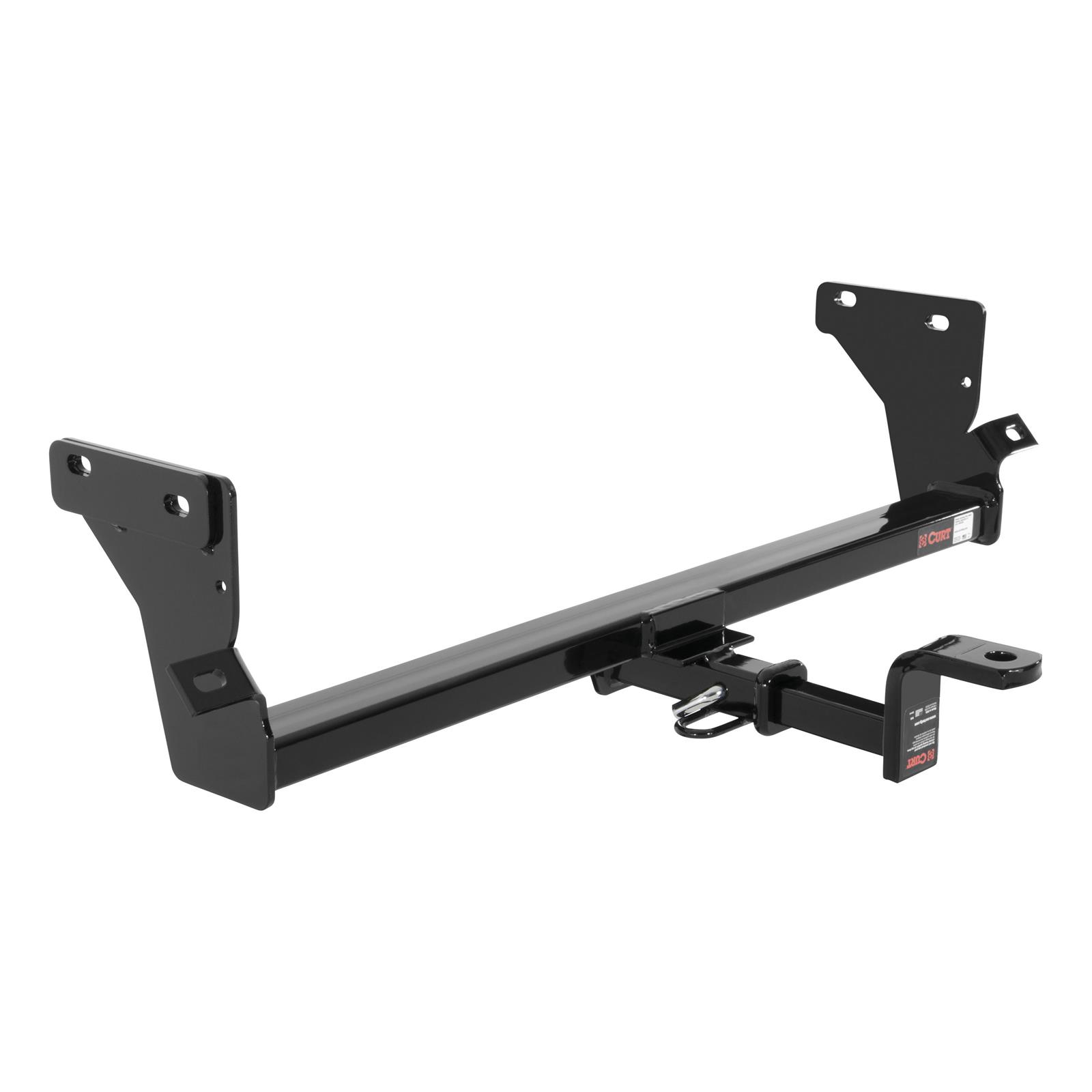 CURT Class 1 Receiver Hitch 110063 Trailer Hitch, I, 1/4 in. Receiver, Black Powdercoated, Dodge, Each thumbnail 3