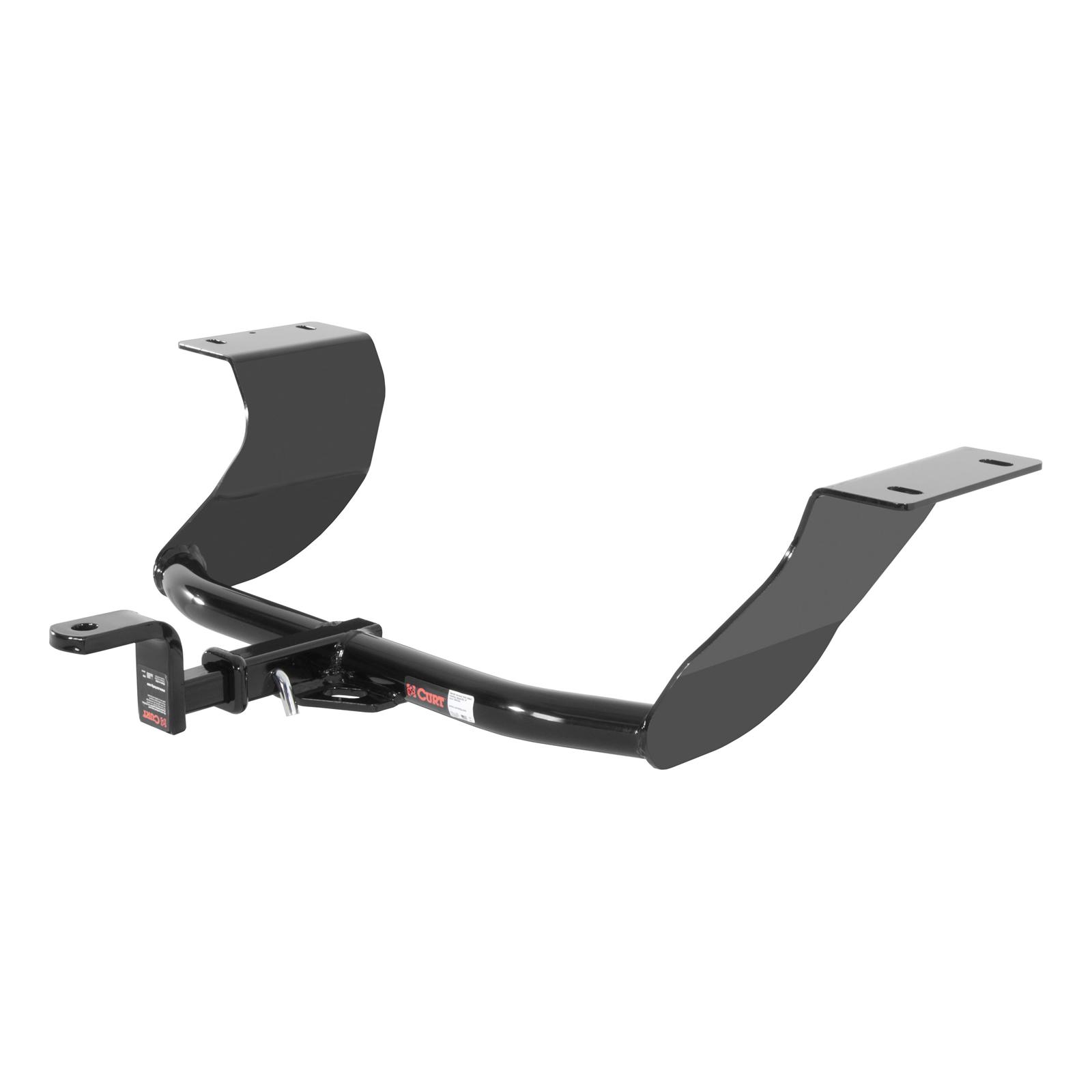 CURT Class 1 Receiver Hitch 110373 Trailer Hitch, I, 1/4 in. Receiver, Black Powdercoated, Audi, Each thumbnail 2