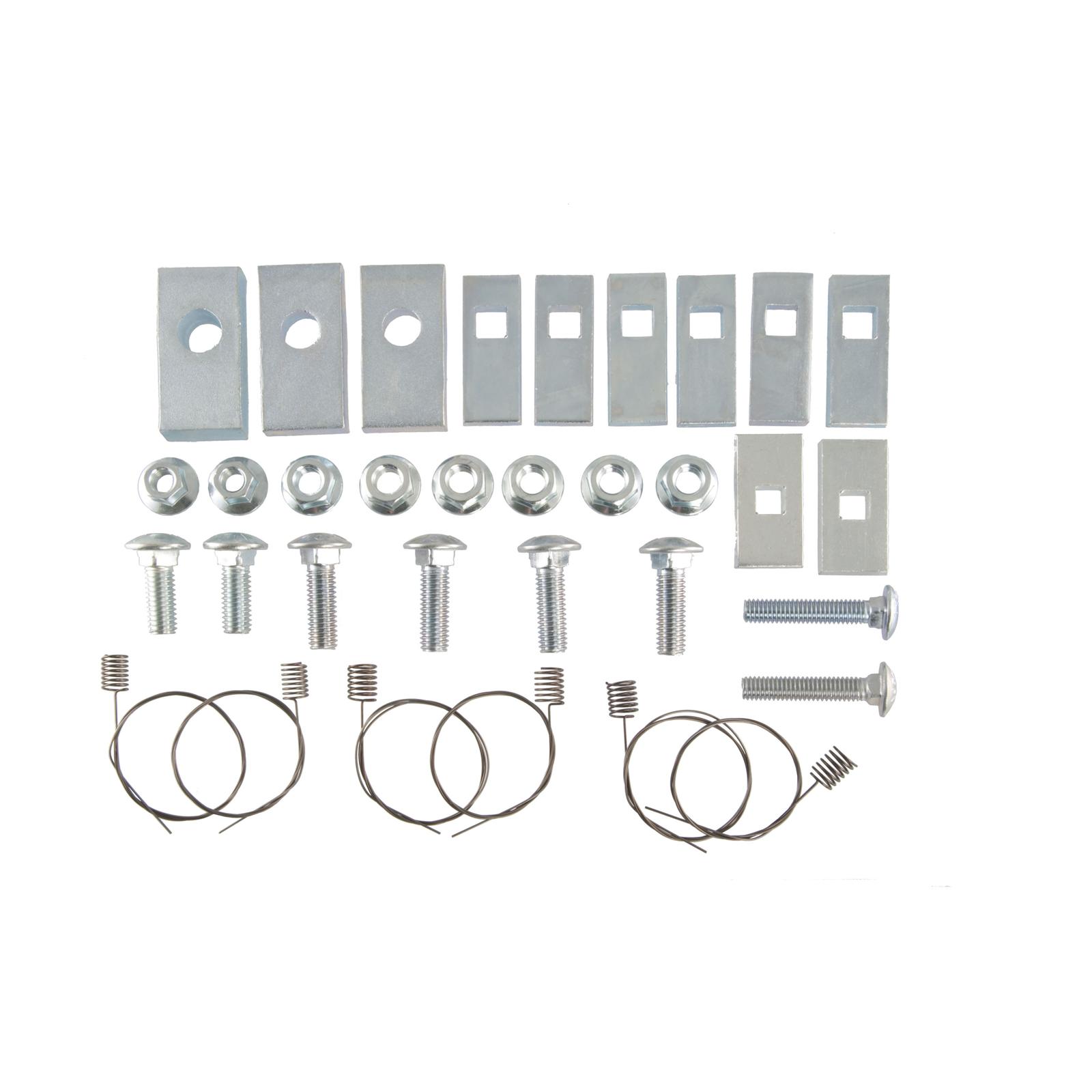 CURT Class 1 Receiver Hitch 110483 Trailer Hitch, I, 1/4 in. Receiver, Black Powdercoated, Ford, Each