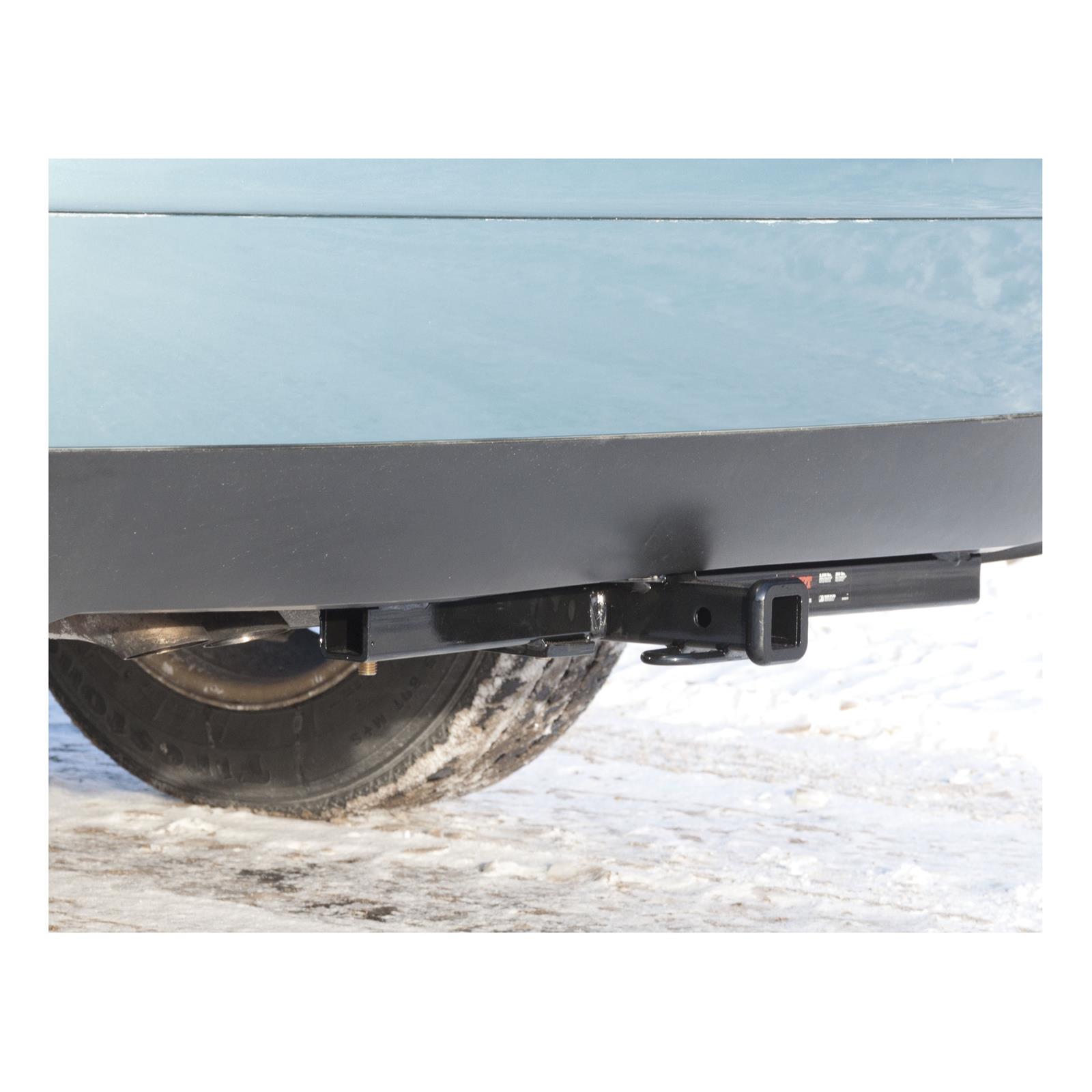 CURT Class 1 Receiver Hitch 11054 Trailer Hitch, I, 1-1/4 in. Receiver, Black, Square Tube, Ball Mount, Volkswagen, Each