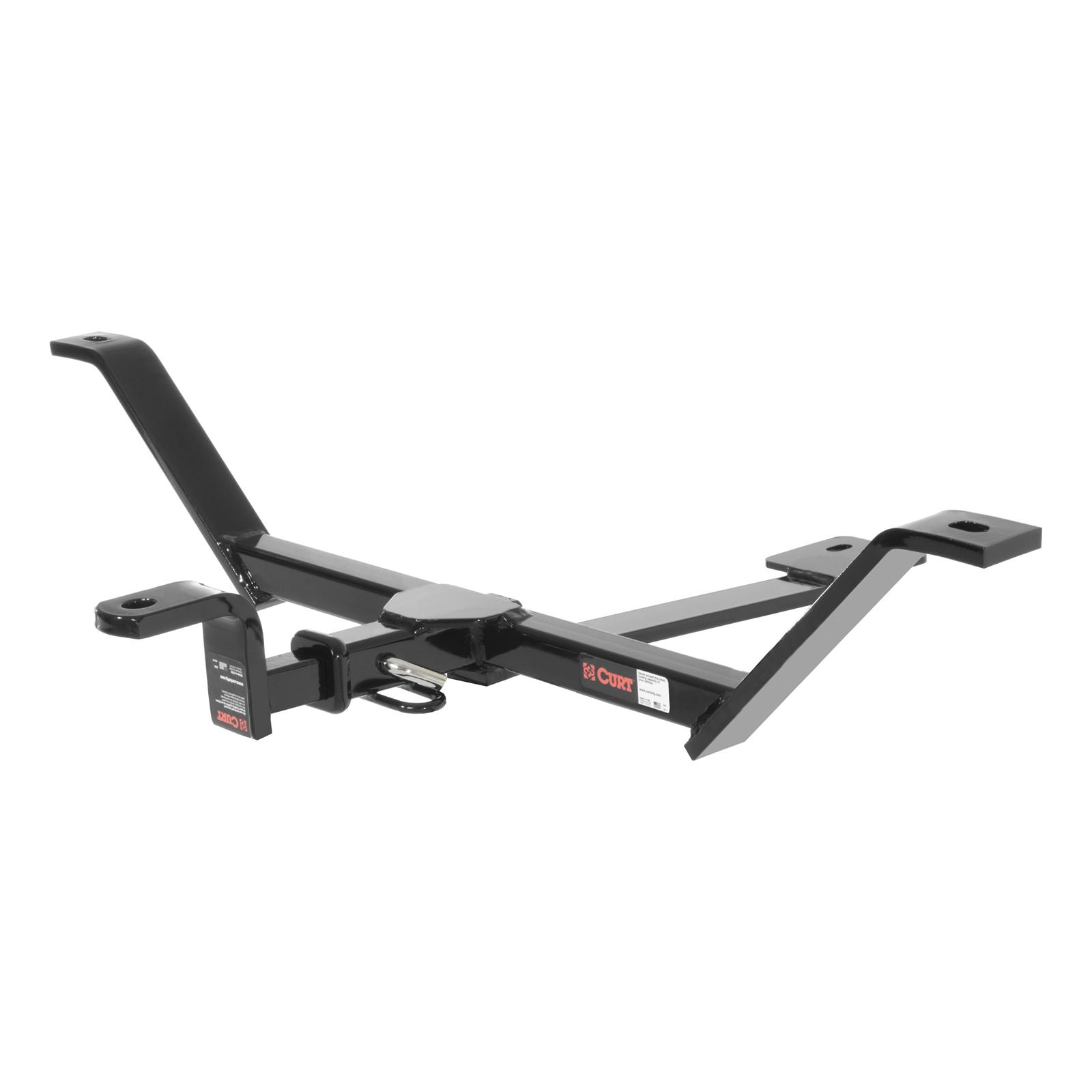 CURT Class 1 Receiver Hitch 110643 Trailer Hitch, I, 1/4 in. Receiver, Black Powdercoated, for use on Honda®, Each thumbnail 3
