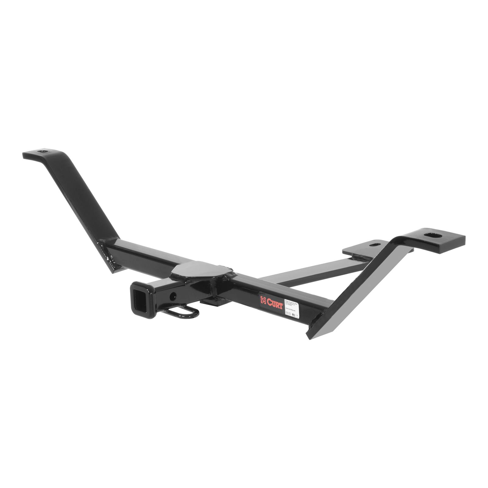 CURT Class 1 Receiver Hitch 11064 Trailer Hitch, I, 1-1/4 in. Receiver, Black, Square Tube, Ball Mount, for use on Honda®, Each thumbnail 3