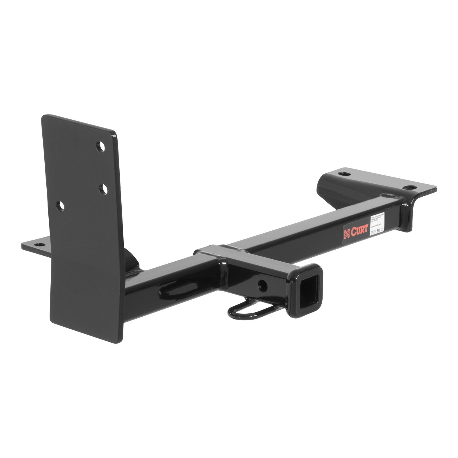 CURT Class 1 Receiver Hitch 11066 Trailer Hitch, I, 1-1/4 in. Receiver, Black, Square Tube, Ball Mount, Volkswagen, Each thumbnail 2