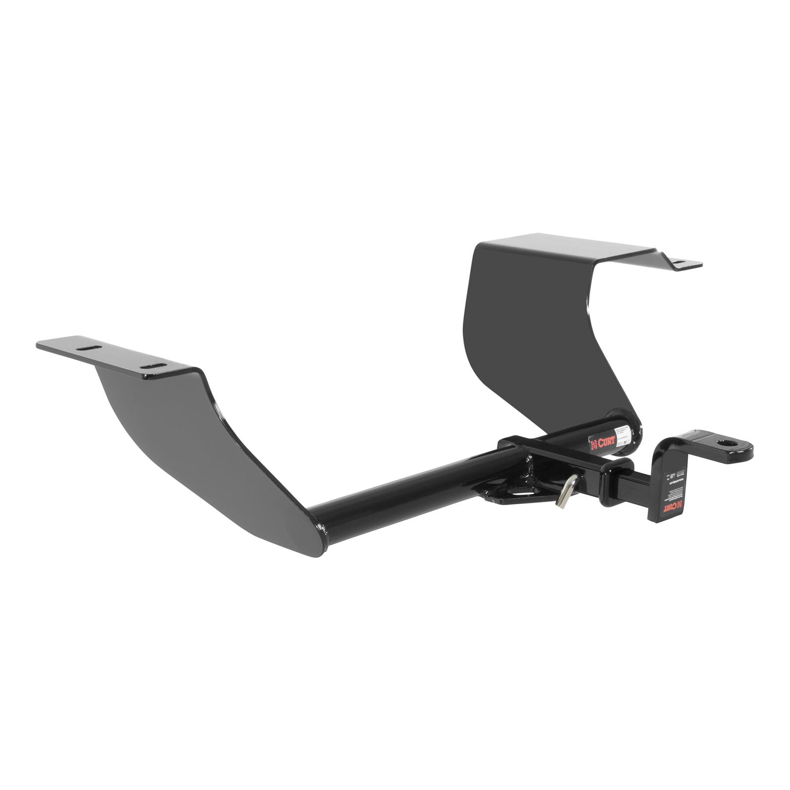 CURT Class 1 Receiver Hitch 110673 Trailer Hitch, I, 1/4 in. Receiver, Black Powdercoated, Ford, Each thumbnail 2