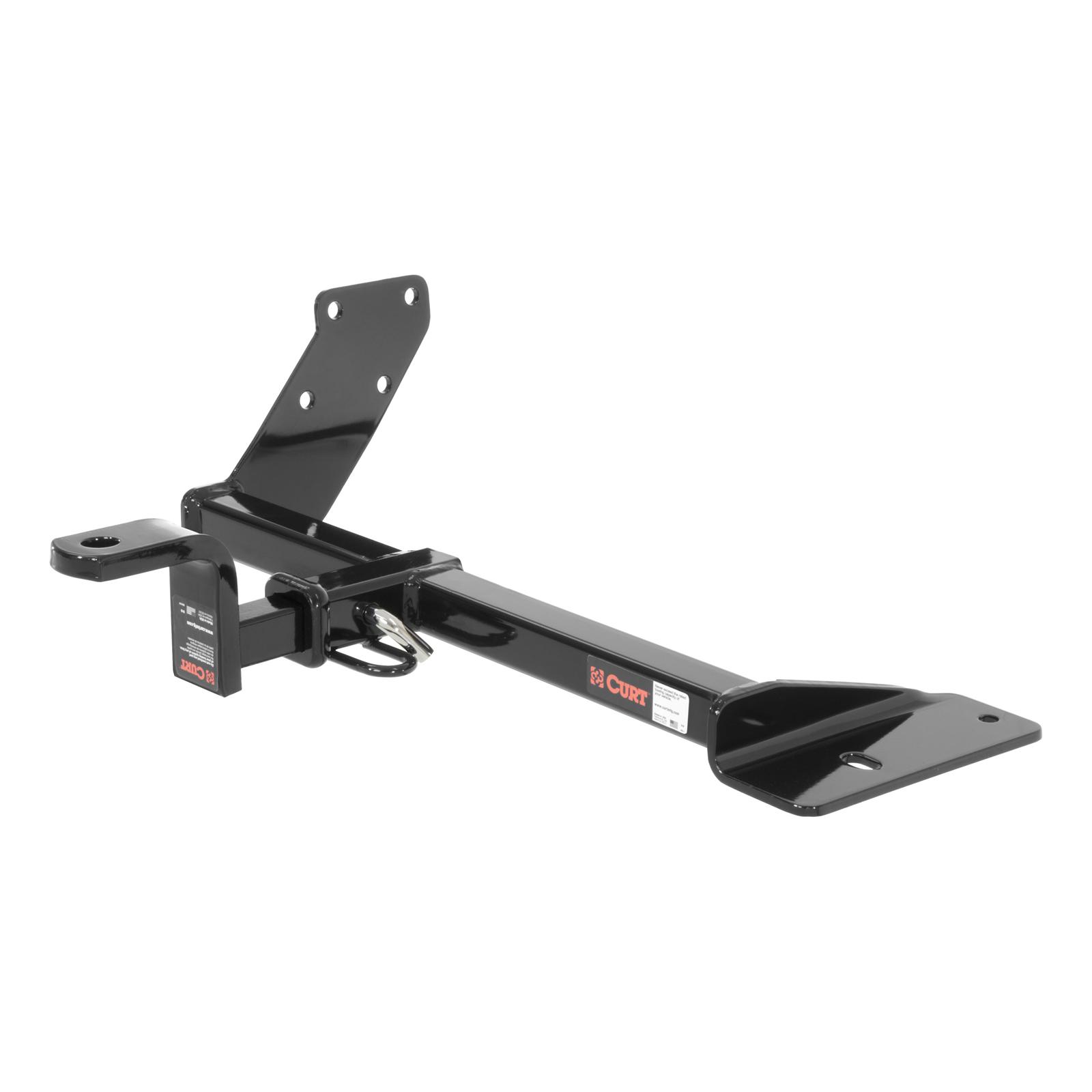 CURT Class 1 Receiver Hitch 110703 Trailer Hitch, I, 1/4 in. Receiver, Black Powdercoated, Volkswagen, Each thumbnail 2