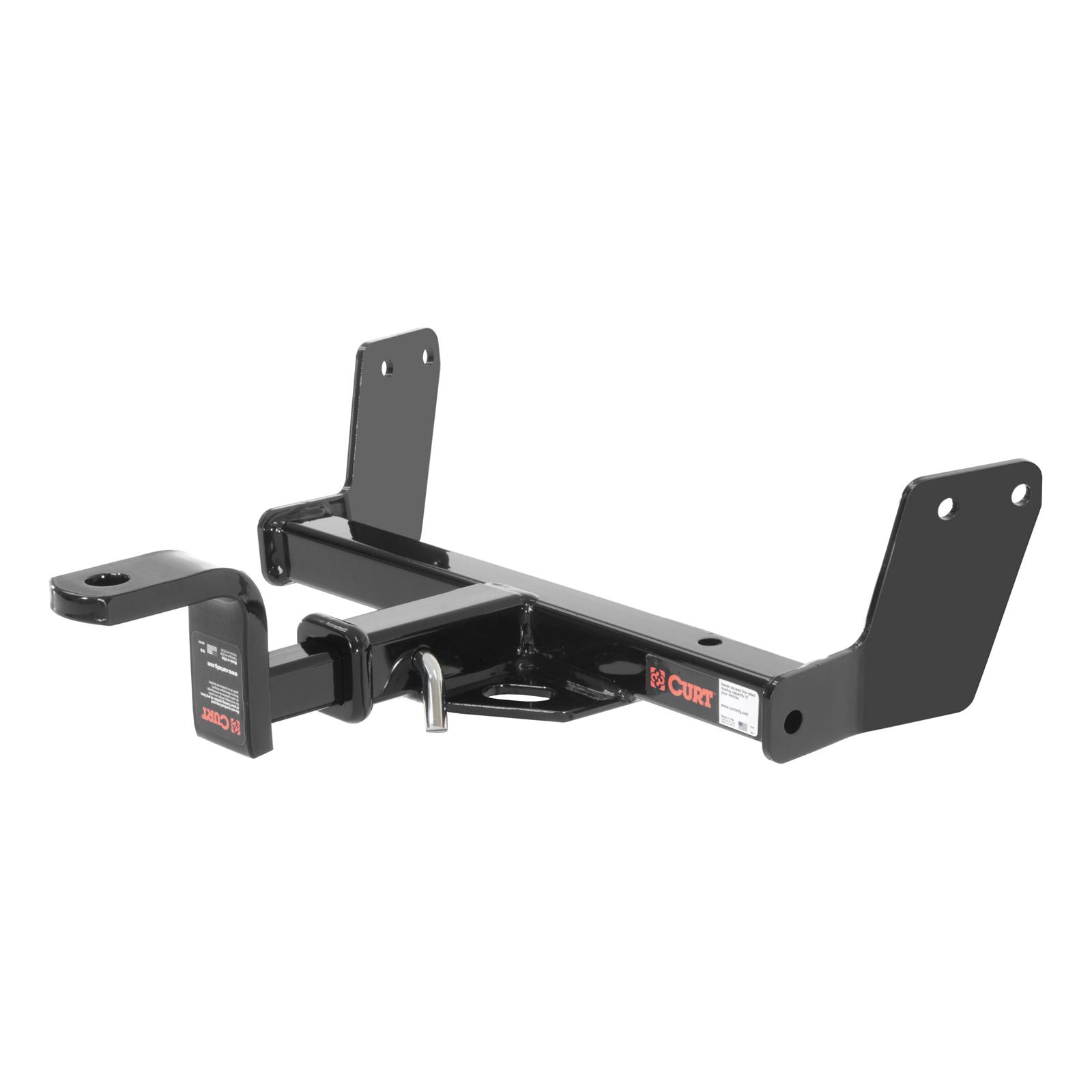 CURT Class 1 Receiver Hitch 110763 Trailer Hitch, I, 1/4 in. Receiver, Black Powdercoated, Volkswagen, Each thumbnail 3