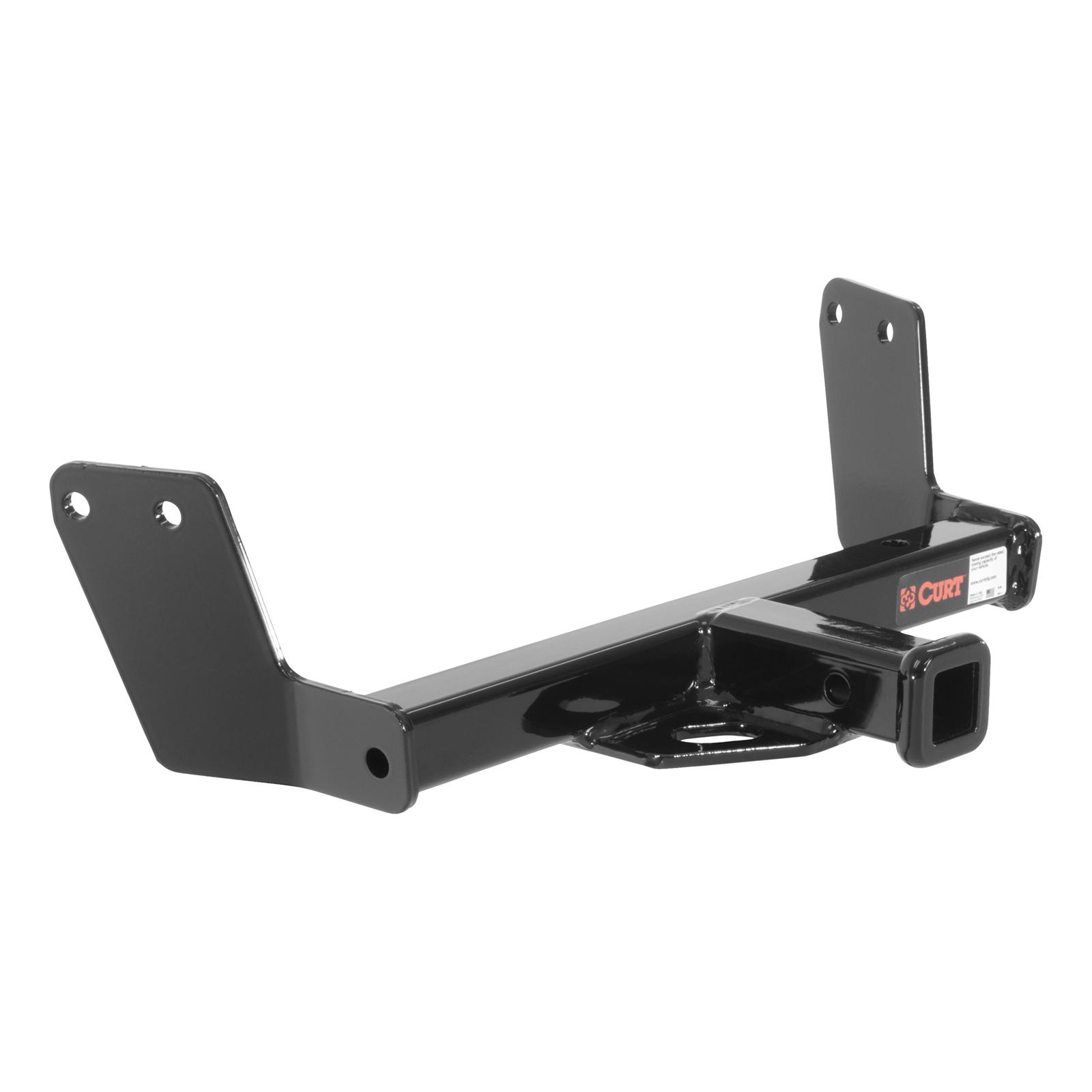 CURT Class 1 Receiver Hitch 11076 Trailer Hitch, I, 1-1/4 in. Receiver, Black, Square Tube, Ball Mount, Volkswagen, Each thumbnail 2