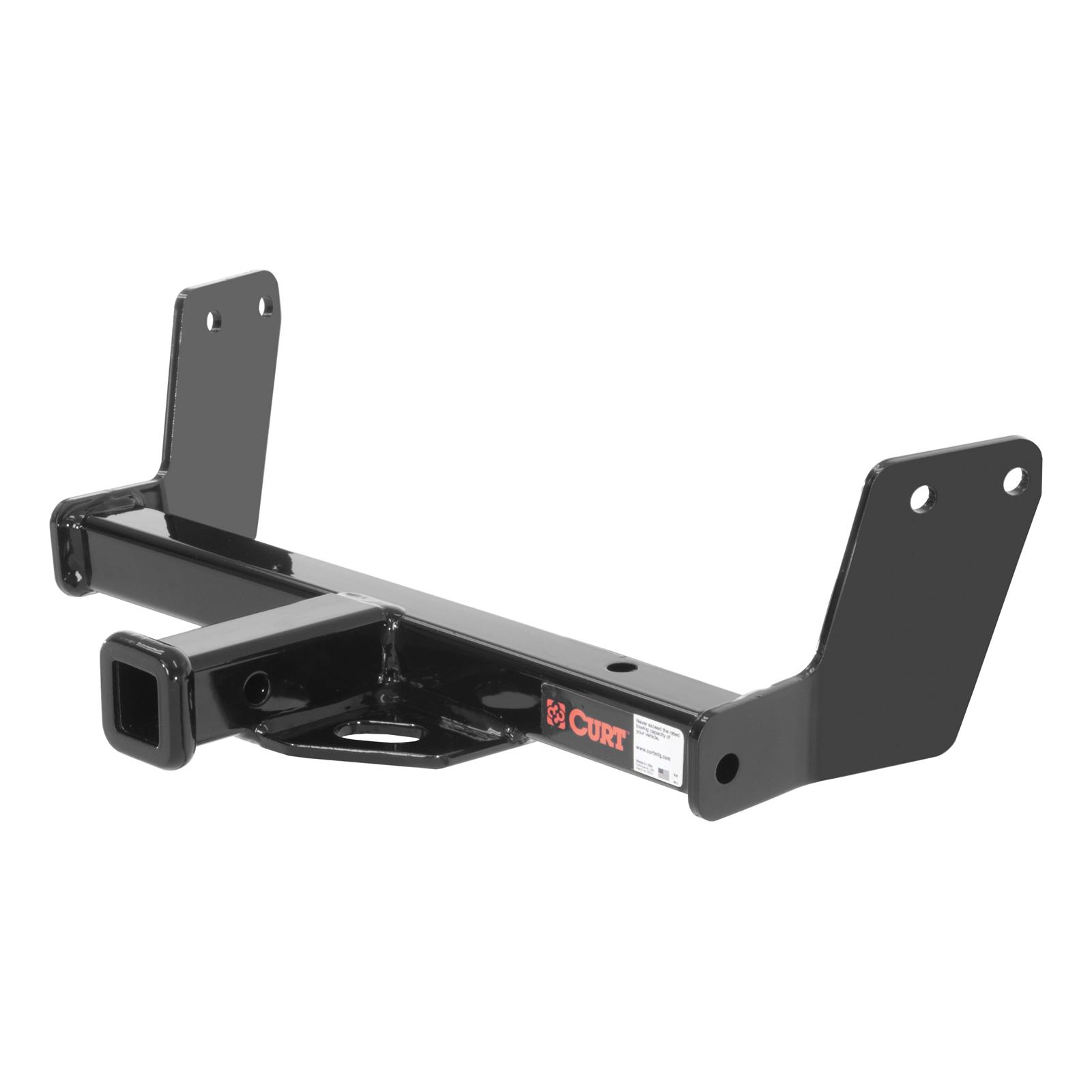 CURT Class 1 Receiver Hitch 11076 Trailer Hitch, I, 1-1/4 in. Receiver, Black, Square Tube, Ball Mount, Volkswagen, Each thumbnail 3