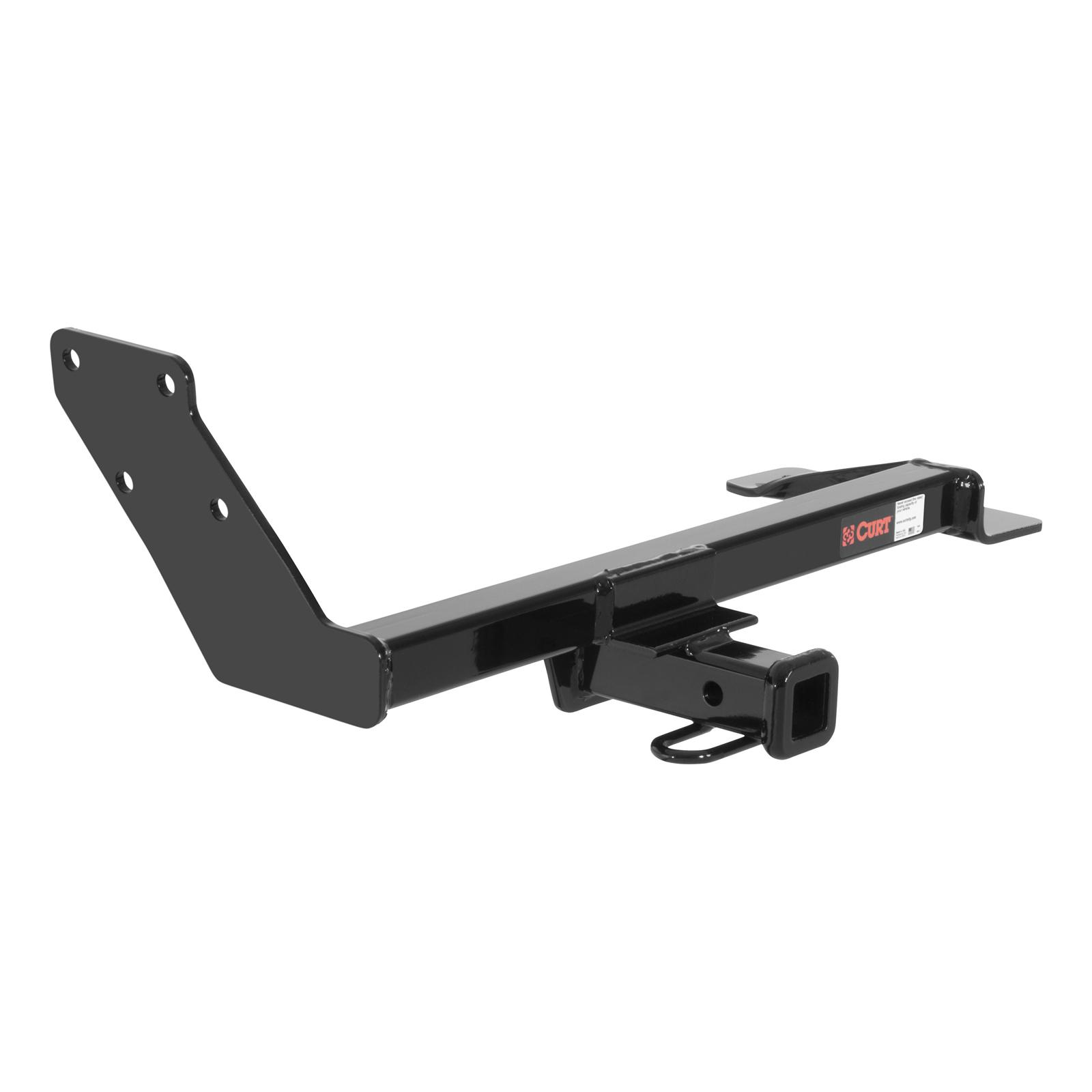 CURT Class 1 Receiver Hitch 11083 Trailer Hitch, I, 1-1/4 in. Receiver, Black, Square Tube, Ball Mount, Volkswagen, Each thumbnail 3