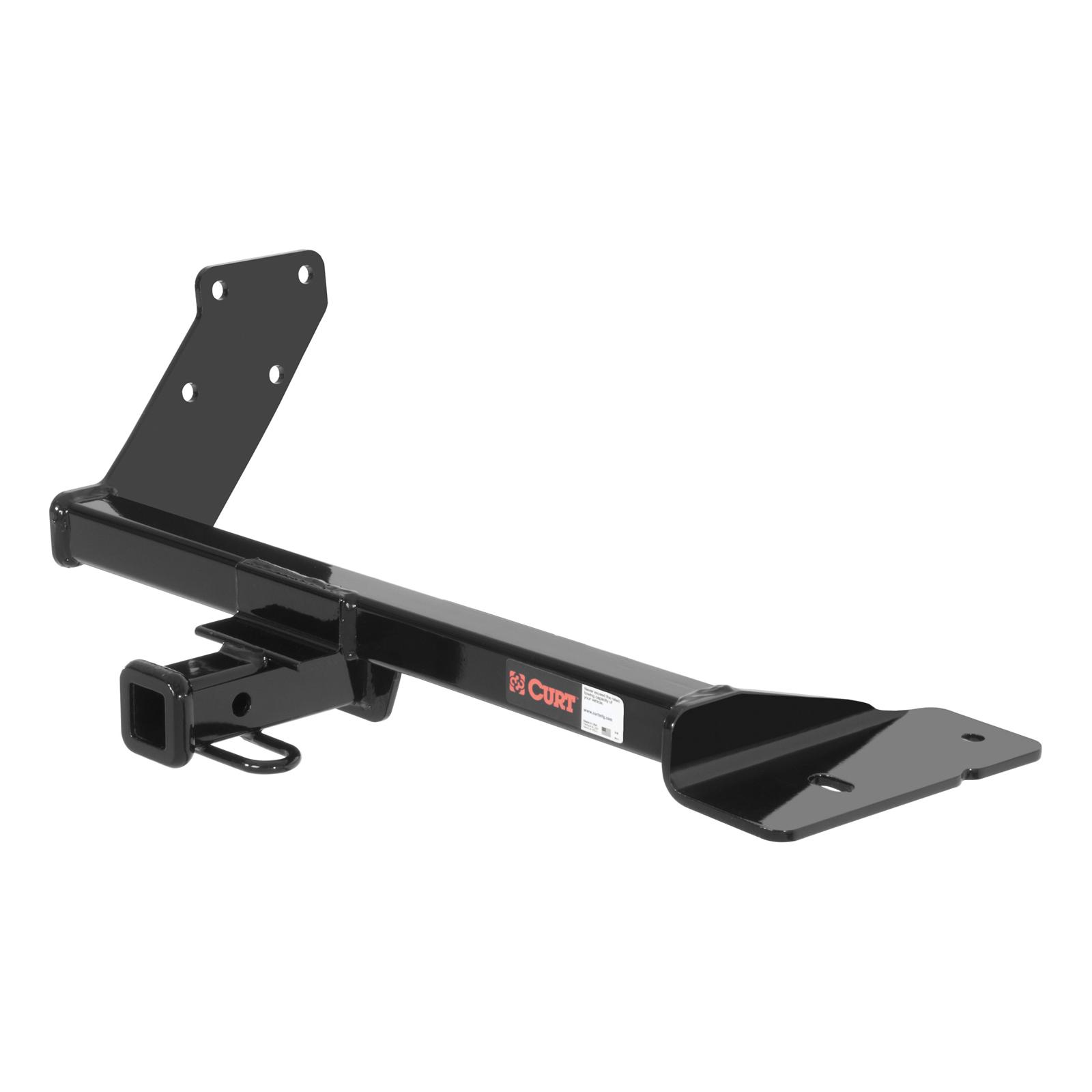 CURT Class 1 Receiver Hitch 11083 Trailer Hitch, I, 1-1/4 in. Receiver, Black, Square Tube, Ball Mount, Volkswagen, Each thumbnail 2