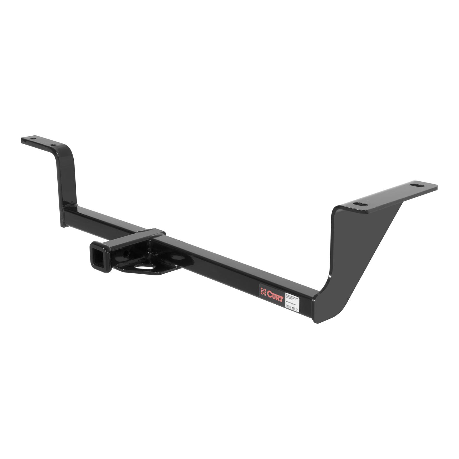 CURT Class 1 Receiver Hitch 11091 Trailer Hitch, I, 1-1/4 in. Receiver, Black, Square Tube, Ball Mount, Volkswagen, Each thumbnail 3