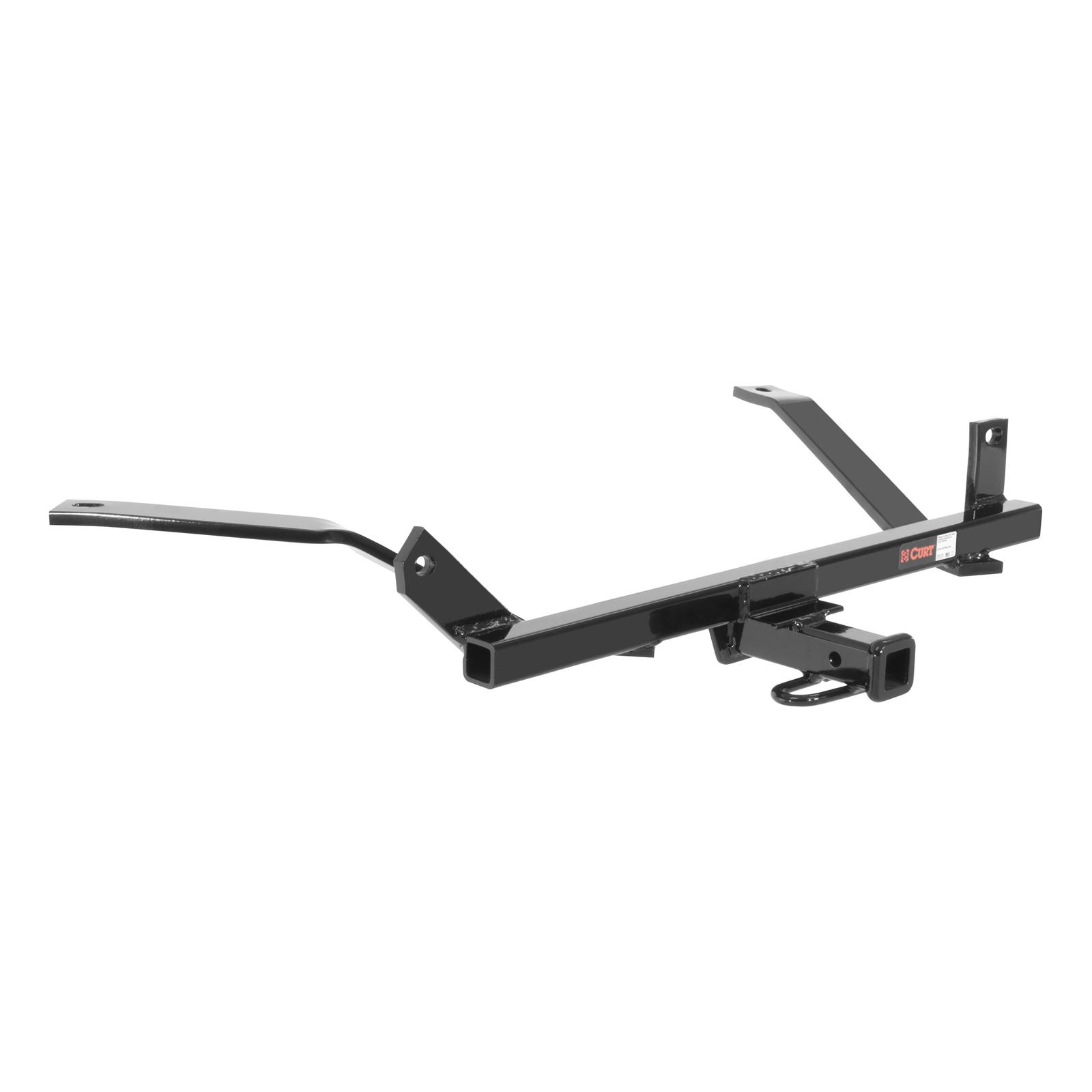 CURT Class 1 Receiver Hitch 11109 Trailer Hitch, I, 1-1/4 in. Receiver, Black, Square Tube, Ball Mount, Chevy/Pontiac, Each thumbnail 3