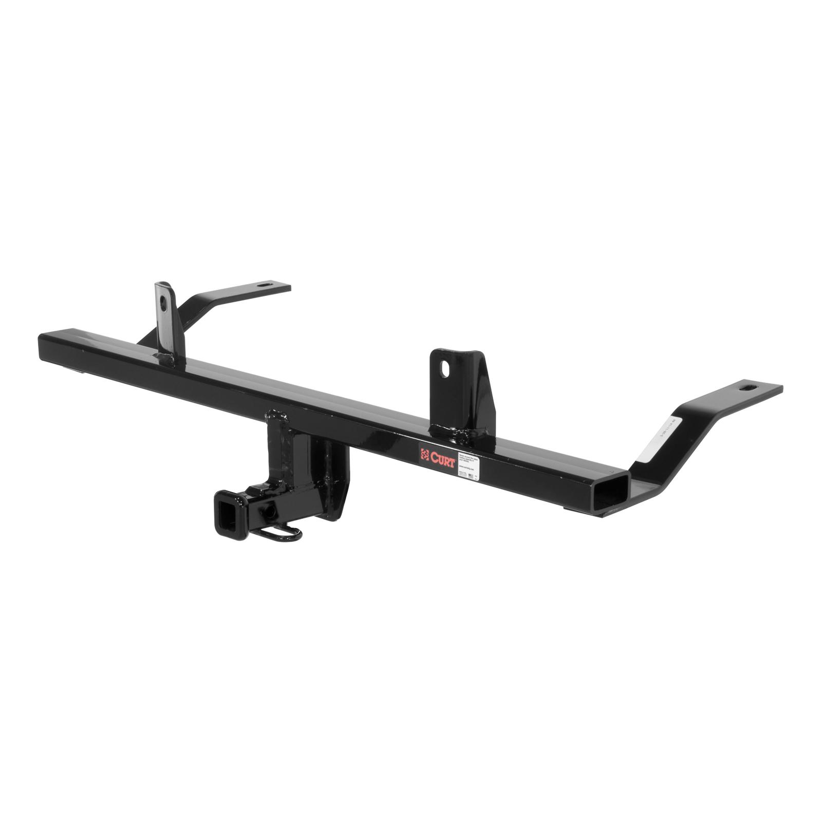 CURT Class 1 Receiver Hitch 11120 Trailer Hitch, I, 1/4 in. Receiver, Black Powdercoated, Subaru, Each