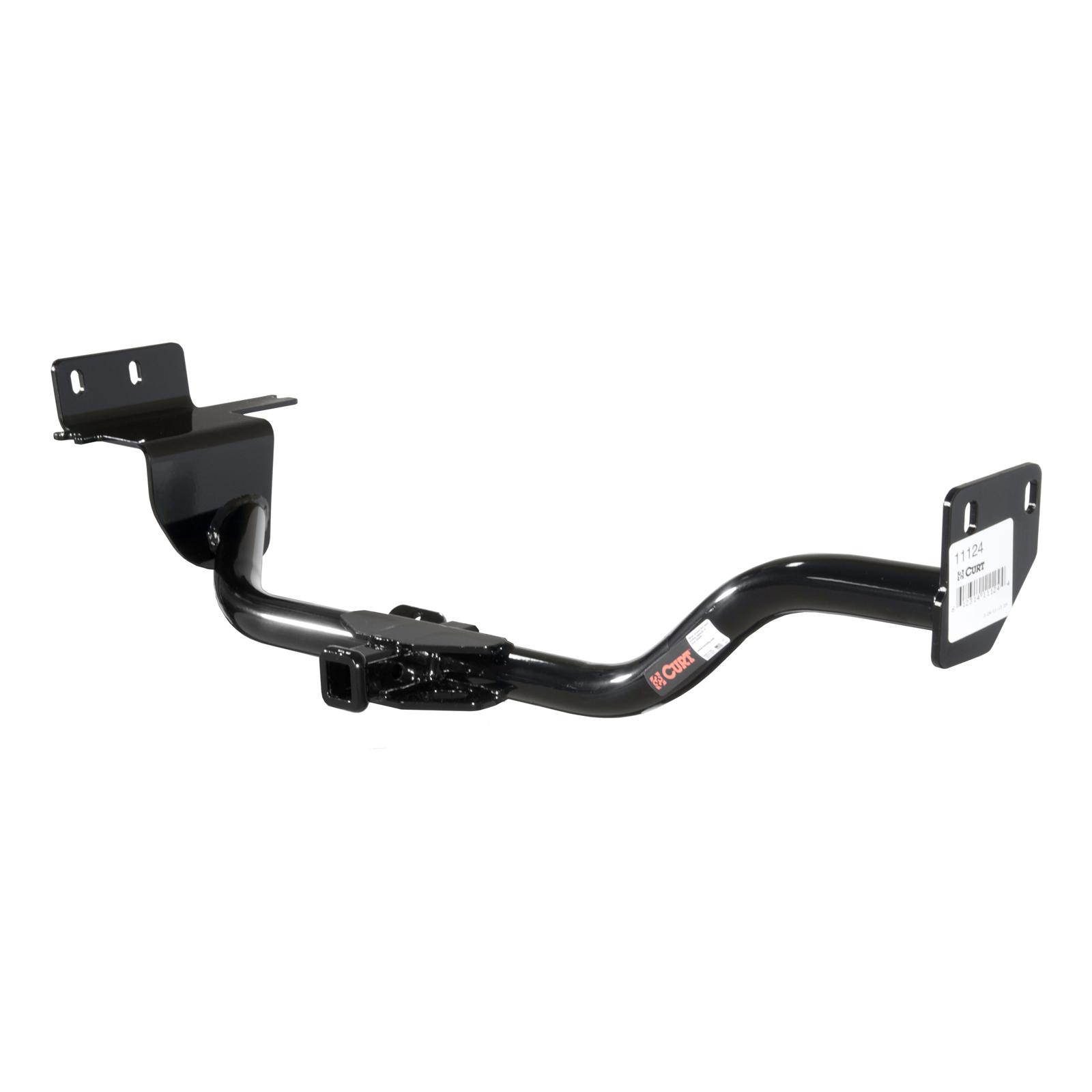 CURT Class 1 Receiver Hitch 11124 Trailer Hitch, I, 1/4 in. Receiver, Black Powdercoated, for Kia, Each