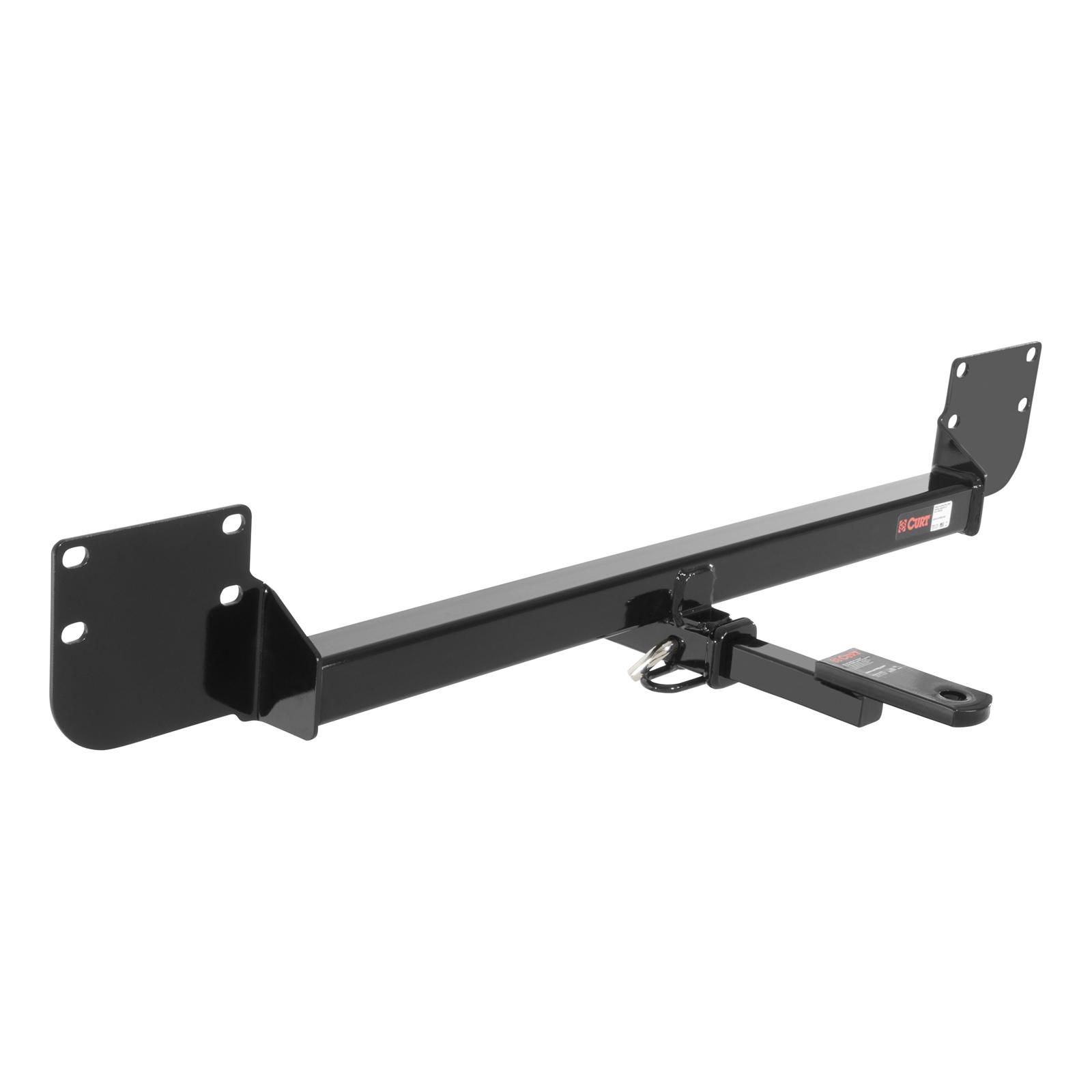 CURT Class 1 Receiver Hitch 111263 Trailer Hitch, I, 1/4 in. Receiver, Black Powdercoated, Mini, Each thumbnail 3