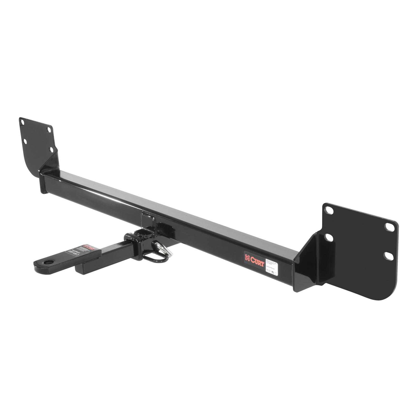 CURT Class 1 Receiver Hitch 111263 Trailer Hitch, I, 1/4 in. Receiver, Black Powdercoated, Mini, Each thumbnail 2