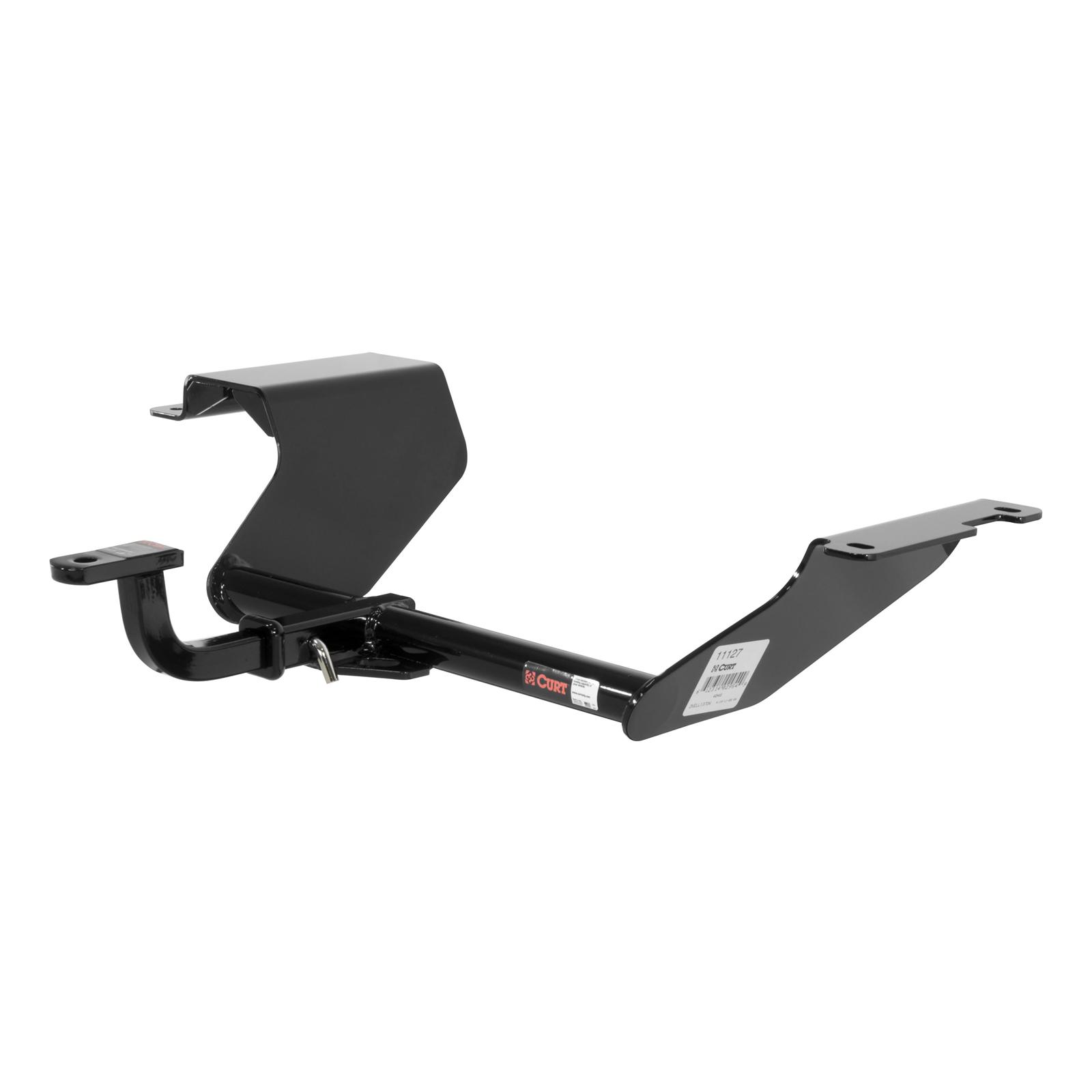 CURT Class 1 Receiver Hitch 111273 Trailer Hitch, I, 1/4 in. Receiver, Black Powdercoated, Mazda, Each