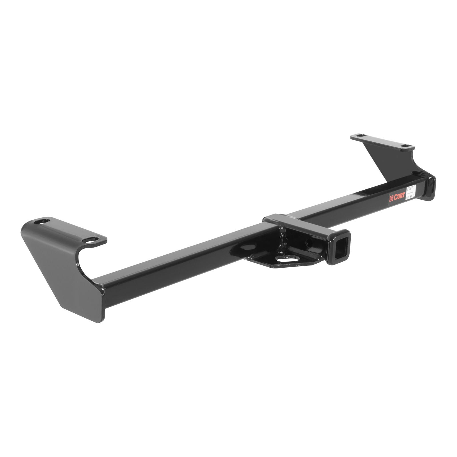 CURT Class 1 Receiver Hitch 11128 Trailer Hitch, I, 1-1/4 in. Receiver, Black, Square Tube, Ball Mount, Chevy/Geo/Suzuki, Each thumbnail 3