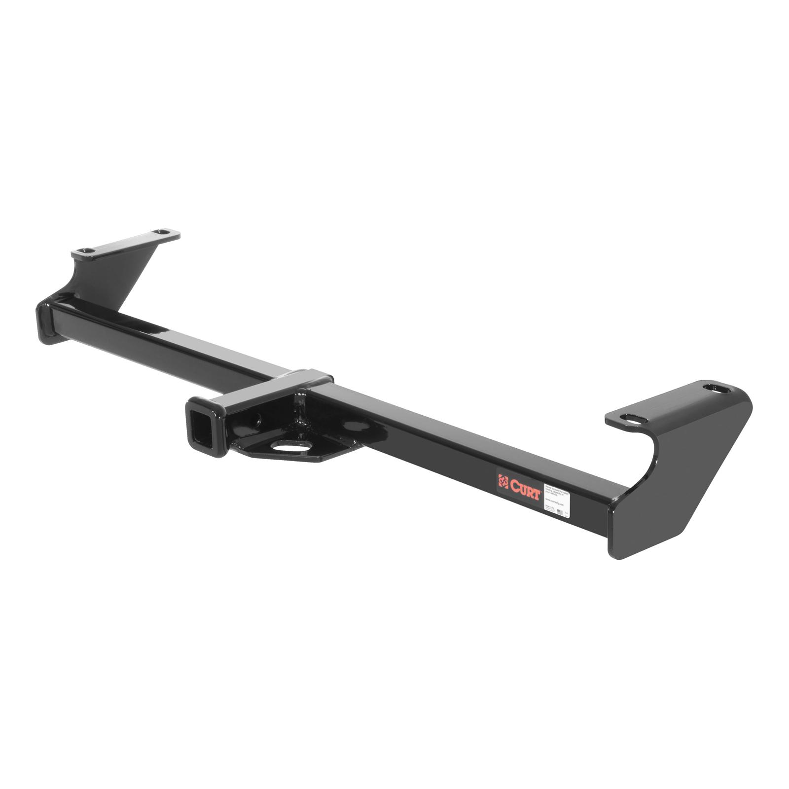 CURT Class 1 Receiver Hitch 11128 Trailer Hitch, I, 1-1/4 in. Receiver, Black, Square Tube, Ball Mount, Chevy/Geo/Suzuki, Each thumbnail 2