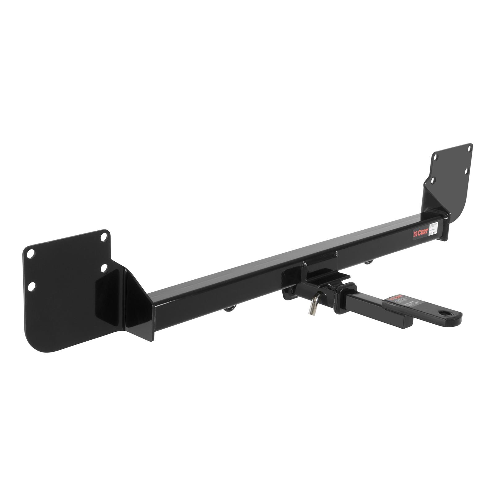 CURT Class 1 Receiver Hitch 111303 Trailer Hitch, I, 1/4 in. Receiver, Black Powdercoated, Mini, Each