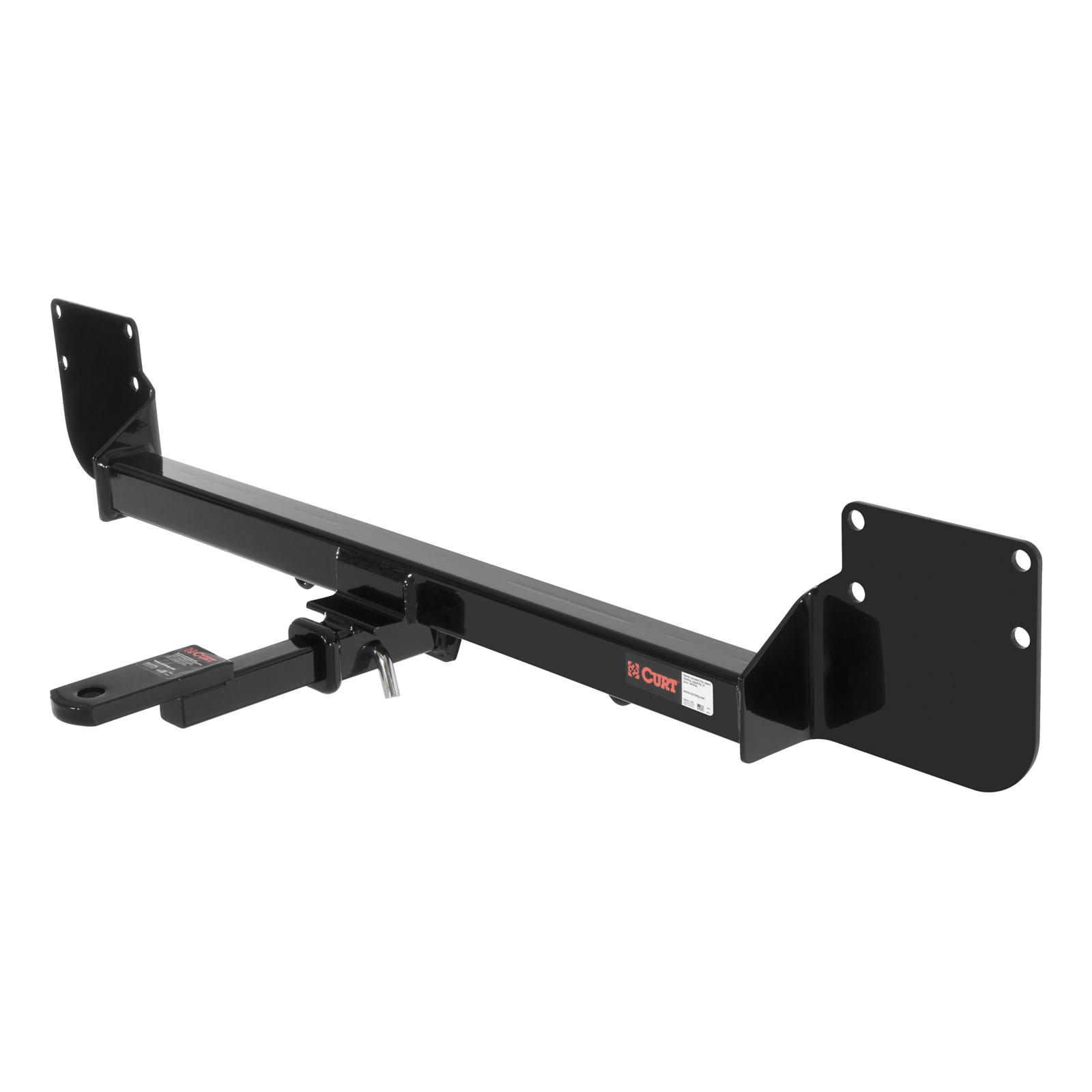 CURT Class 1 Receiver Hitch 111303 Trailer Hitch, I, 1/4 in. Receiver, Black Powdercoated, Mini, Each thumbnail 2