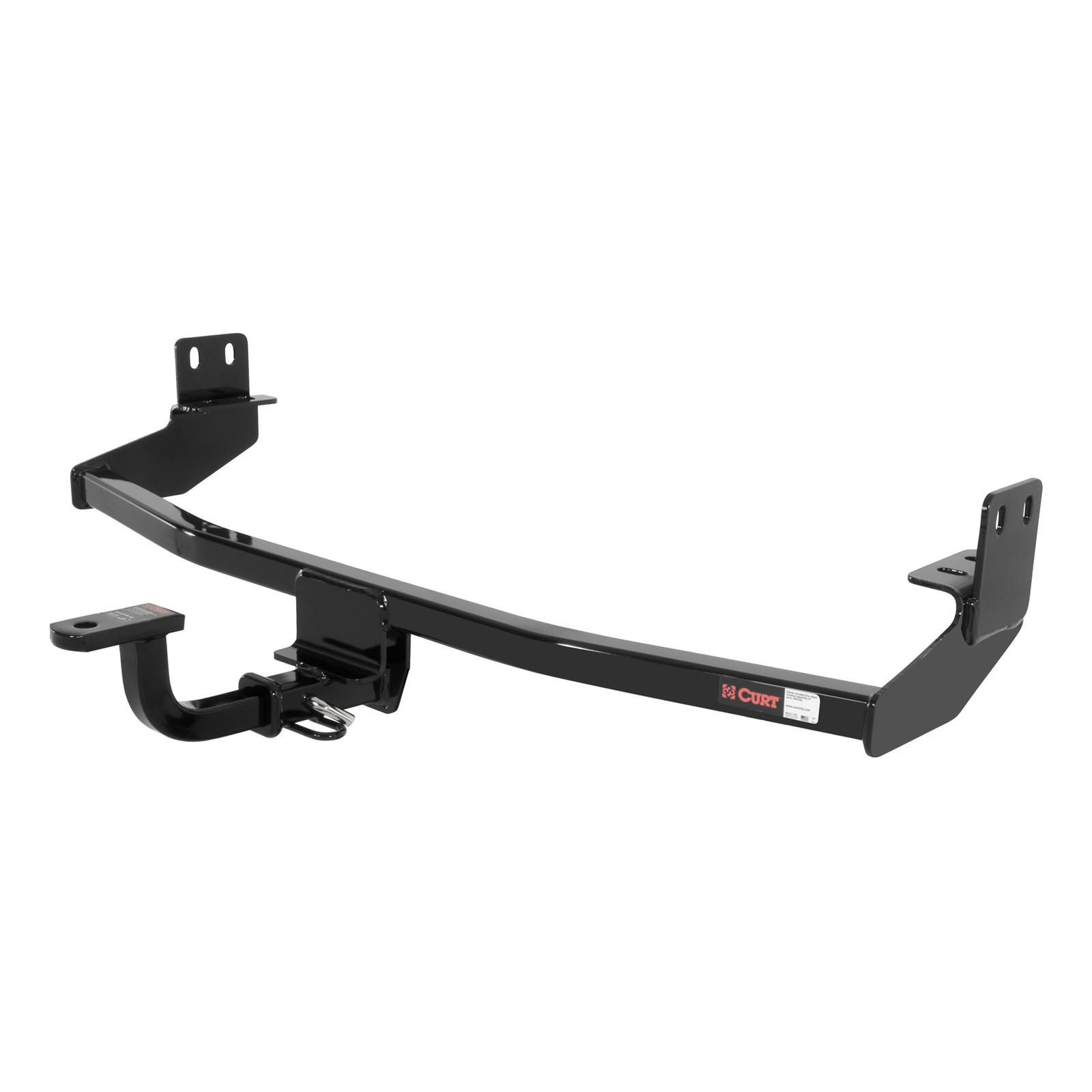 CURT Class 1 Receiver Hitch 111323 Trailer Hitch, I, 1/4 in. Receiver, Black Powdercoated, Chrysler, Each thumbnail 2