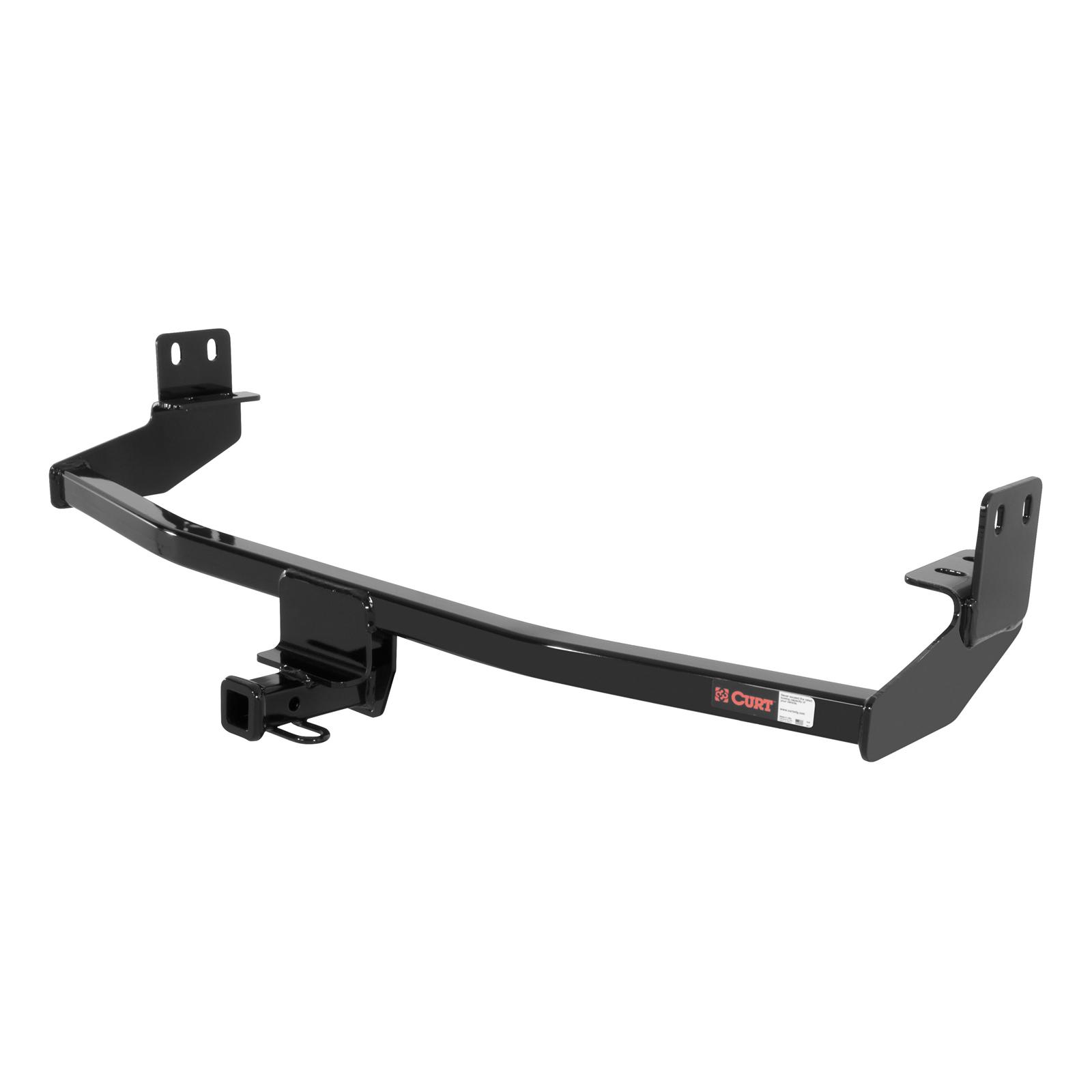 CURT Class 1 Receiver Hitch 11132 Trailer Hitch, I, 1-1/4 in. Receiver, Black, Square Tube, Ball Mount, Chrysler, Each thumbnail 2