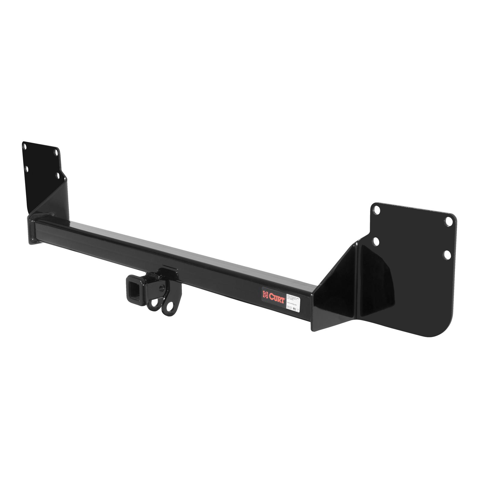 CURT Class 1 Receiver Hitch 11160 Trailer Hitch, I, 1-1/4 in. Receiver, Black, Square Tube, Ball Mount, Mini, Each thumbnail 2