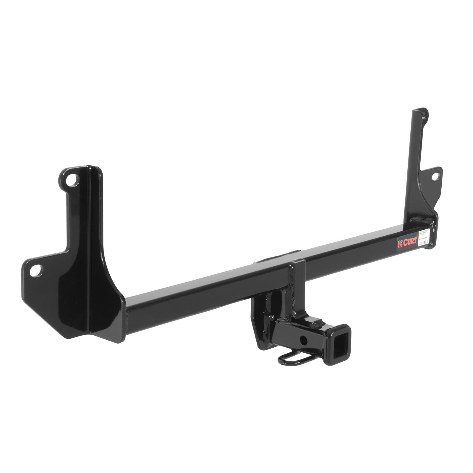 CURT Class 1 Receiver Hitch 11184 Trailer Hitch, I, 1-1/4 in. Receiver, Black, Square Tube, Ball Mount, BMW, Each thumbnail 3