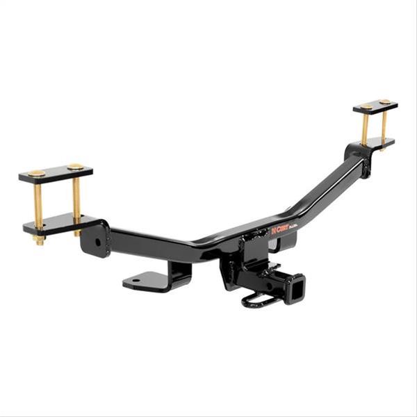 CURT Class 1 Receiver Hitch 11186 Trailer Hitch, I, 1-1/4 in. Receiver, Black, Square Tube, Ball Mount, Audi, Each thumbnail 3