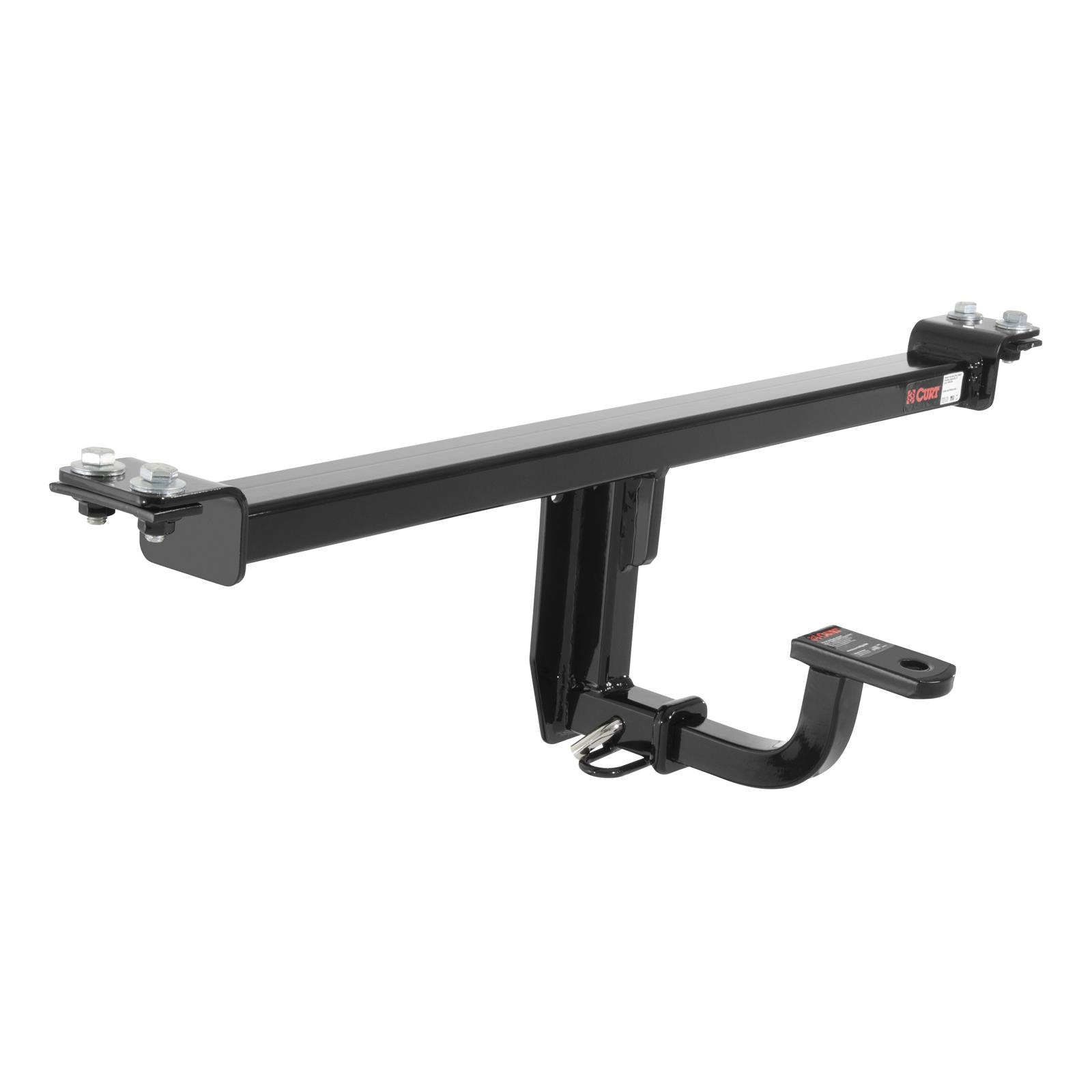 CURT Class 1 Receiver Hitch 111923 Trailer Hitch, I, 1-1/4 in. Receiver, Black, Audi, Each thumbnail 2