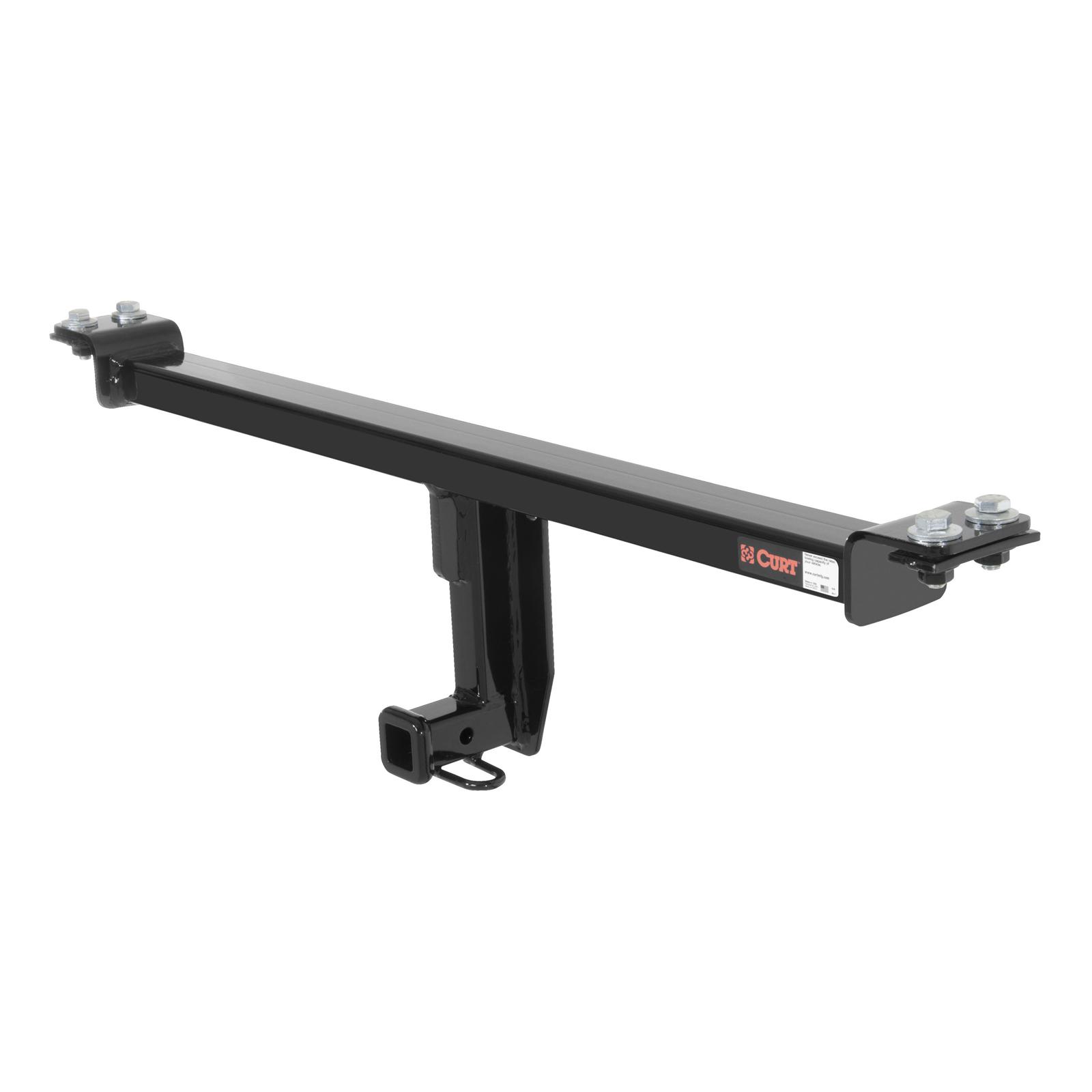 CURT Class 1 Receiver Hitch 11192 Trailer Hitch, I, 1-1/4 in. Receiver, Black, Square Tube, Ball Mount, Audi, Each thumbnail 2