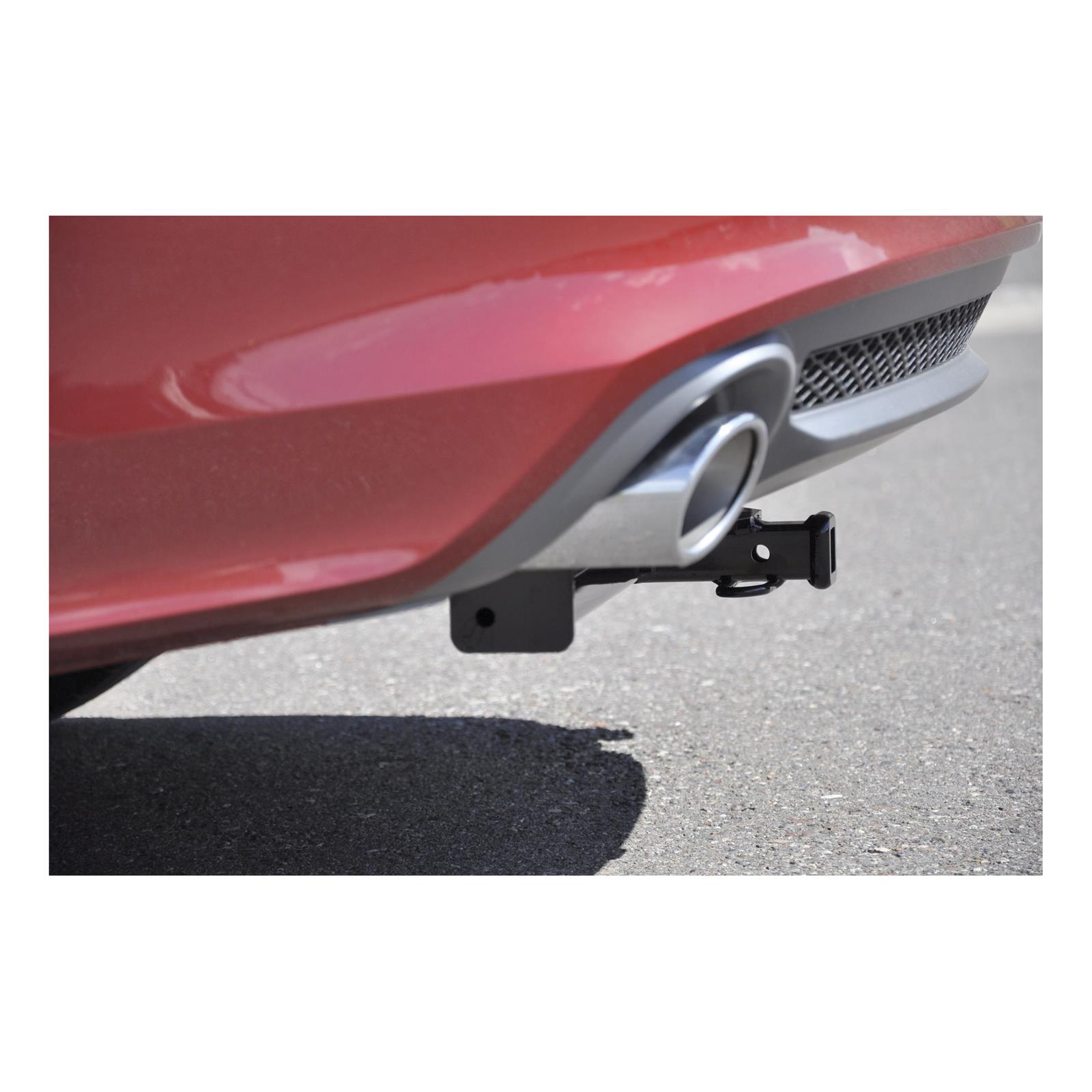 CURT Class 1 Receiver Hitch 11197 Trailer Hitch, I, 1/4 in. Receiver, Black Powdercoated, Audi, Each