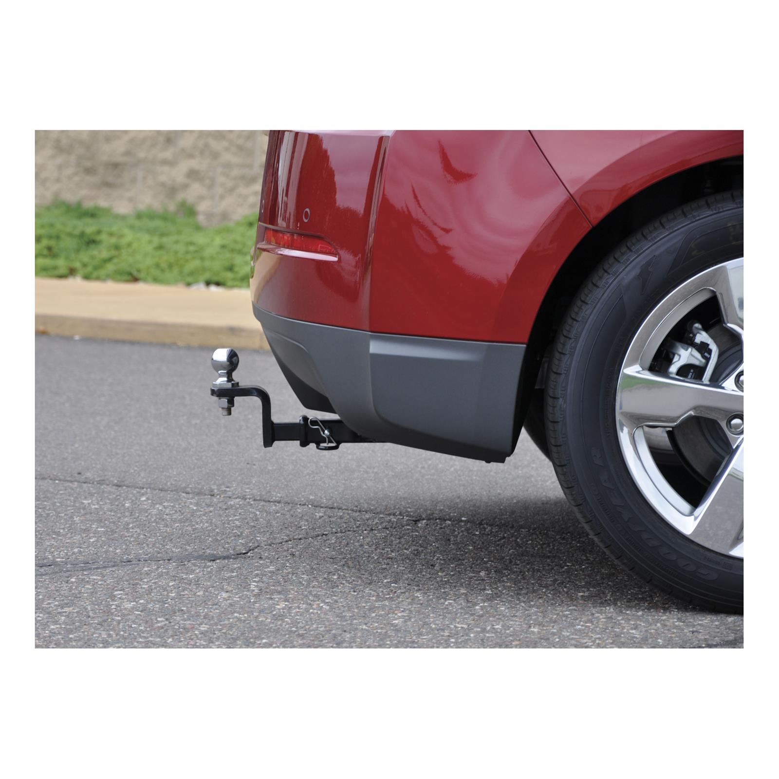 CURT Class 1 Receiver Hitch 112213 Trailer Hitch, I, 1/4 in. Receiver, Black Powdercoated, Chevy, Each