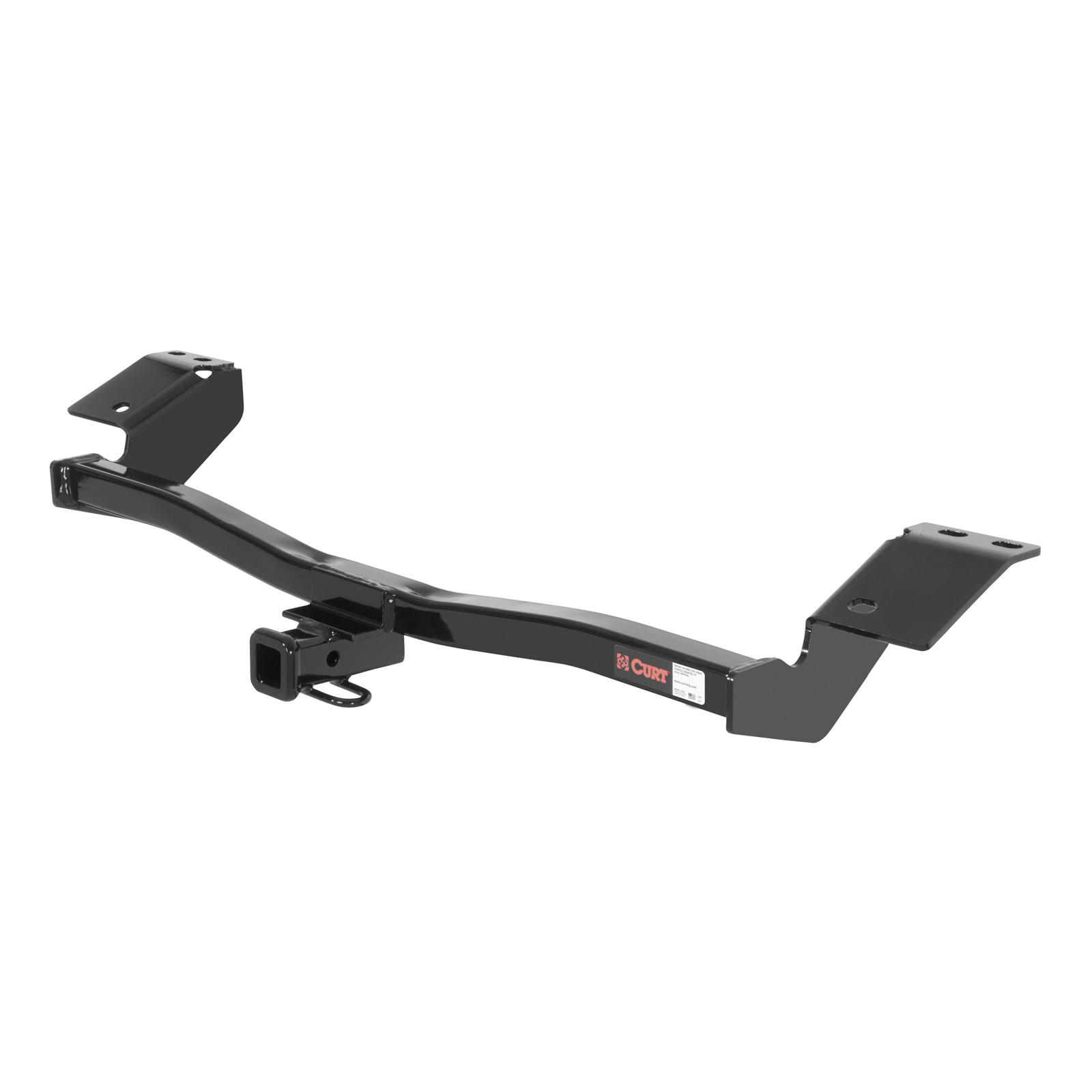 CURT Class 1 Receiver Hitch 11238 Trailer Hitch, I, 1-1/4 in. Receiver, Black, Square Tube, Ball Mount, Lexus, Each thumbnail 2