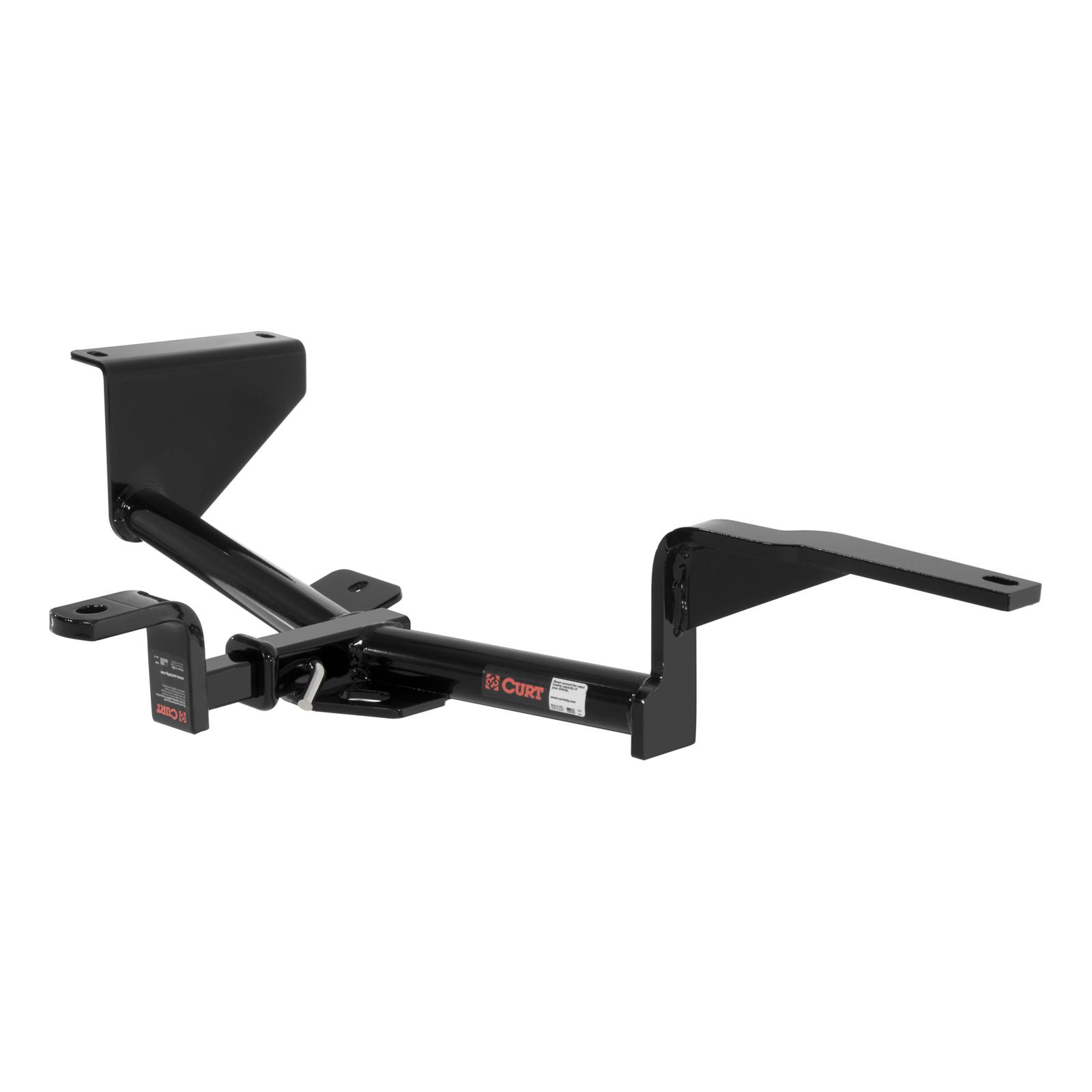 CURT Class 1 Receiver Hitch 112503 Trailer Hitch, I, 1/4 in. Receiver, Black Powdercoated, for Hyundai and Kia, Each