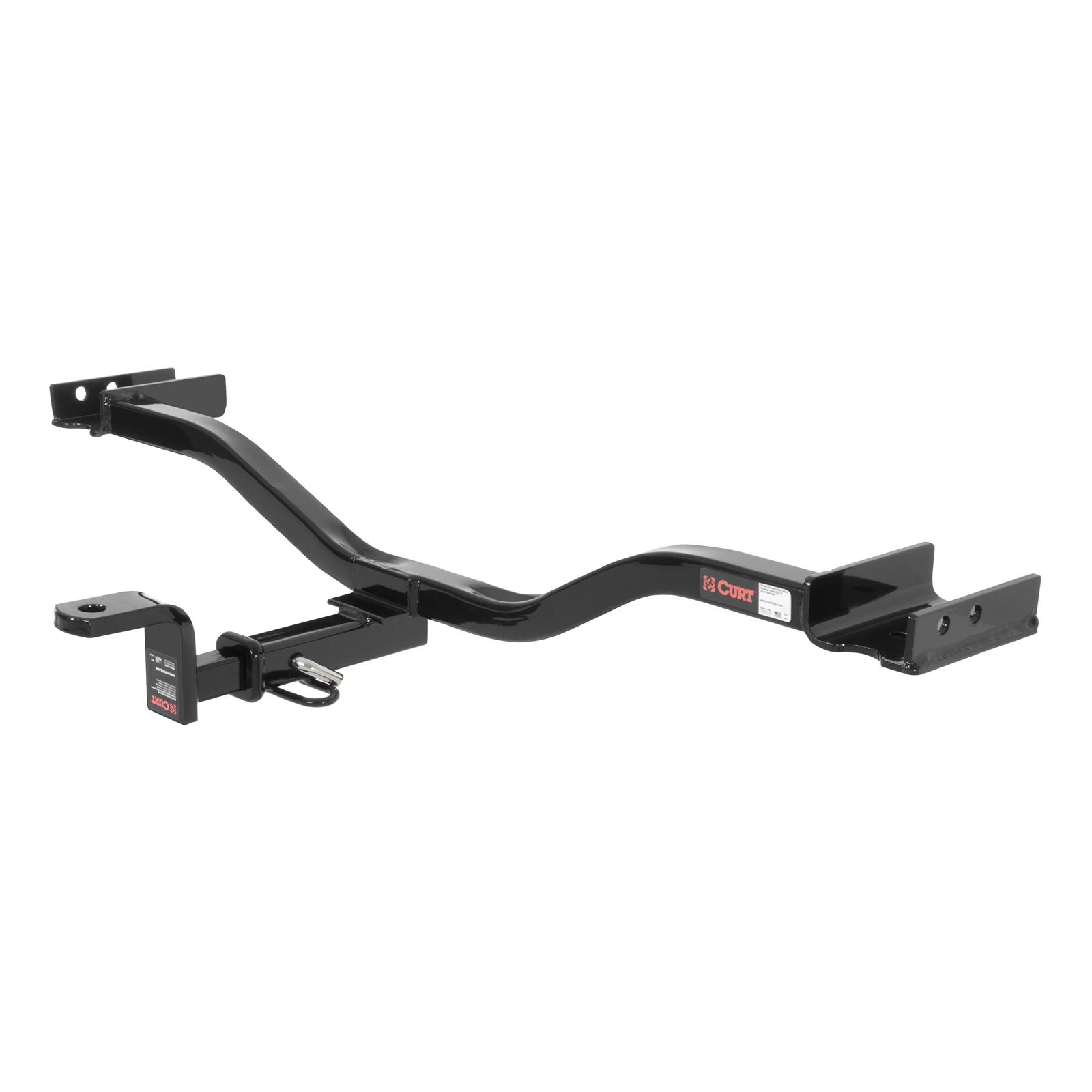 CURT Class 1 Receiver Hitch 112573 Trailer Hitch, I, 1/4 in. Receiver, Black Powdercoated, for Nissan, Each thumbnail 2