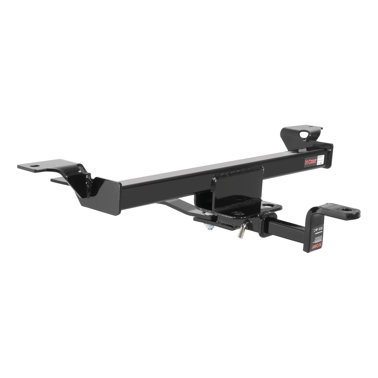 CURT Class 1 Receiver Hitch 112643 Trailer Hitch, I, 1/4 in. Receiver, Black Powdercoated, for Nissan, Each thumbnail 3