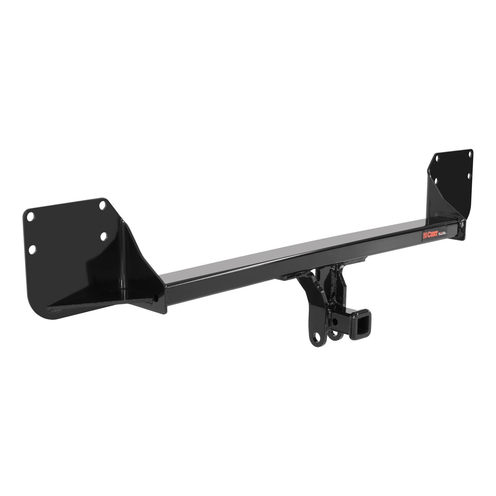 CURT Class 1 Receiver Hitch 11272 Hitch, I, 1/4 in. Receiver, Square Tube Welded, Black Powdercoated, Mini, Cooper, Each thumbnail 2